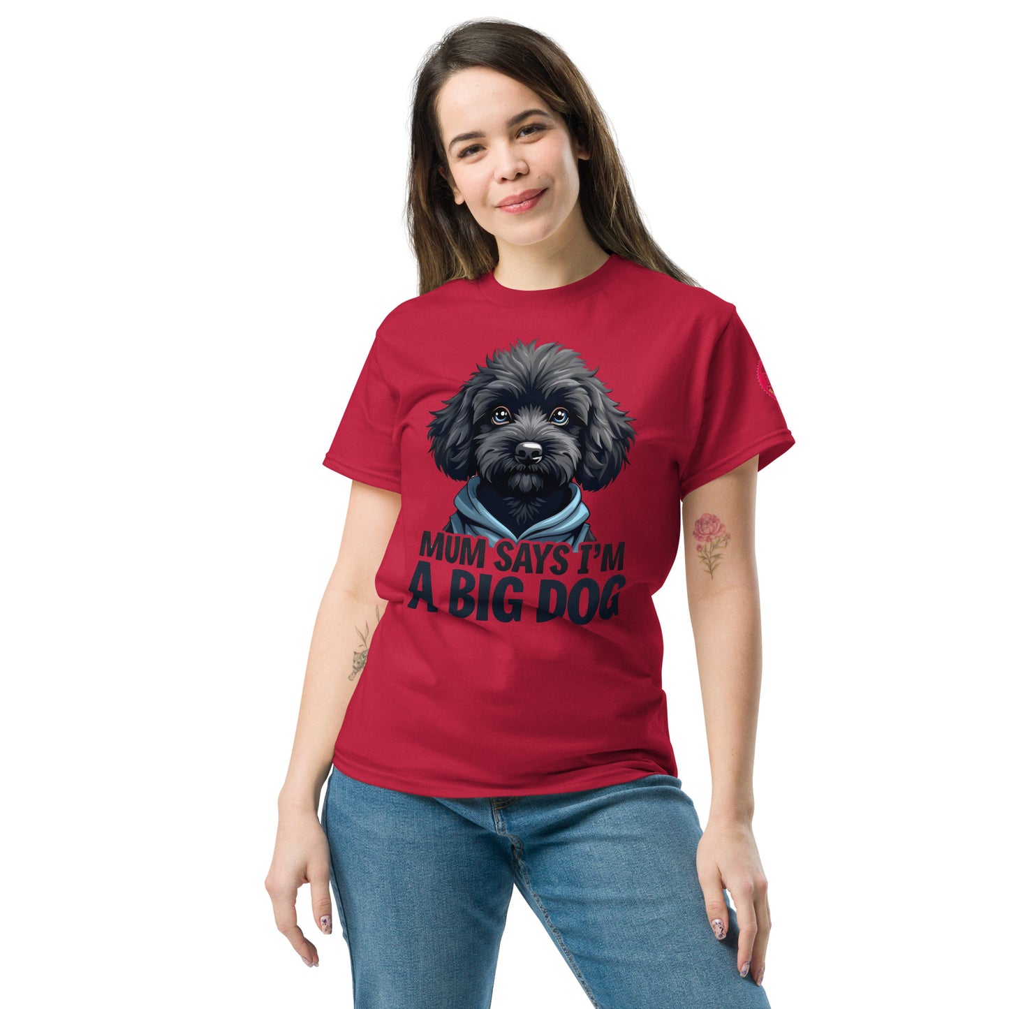 Unisex Cockapoo dog with classic tee