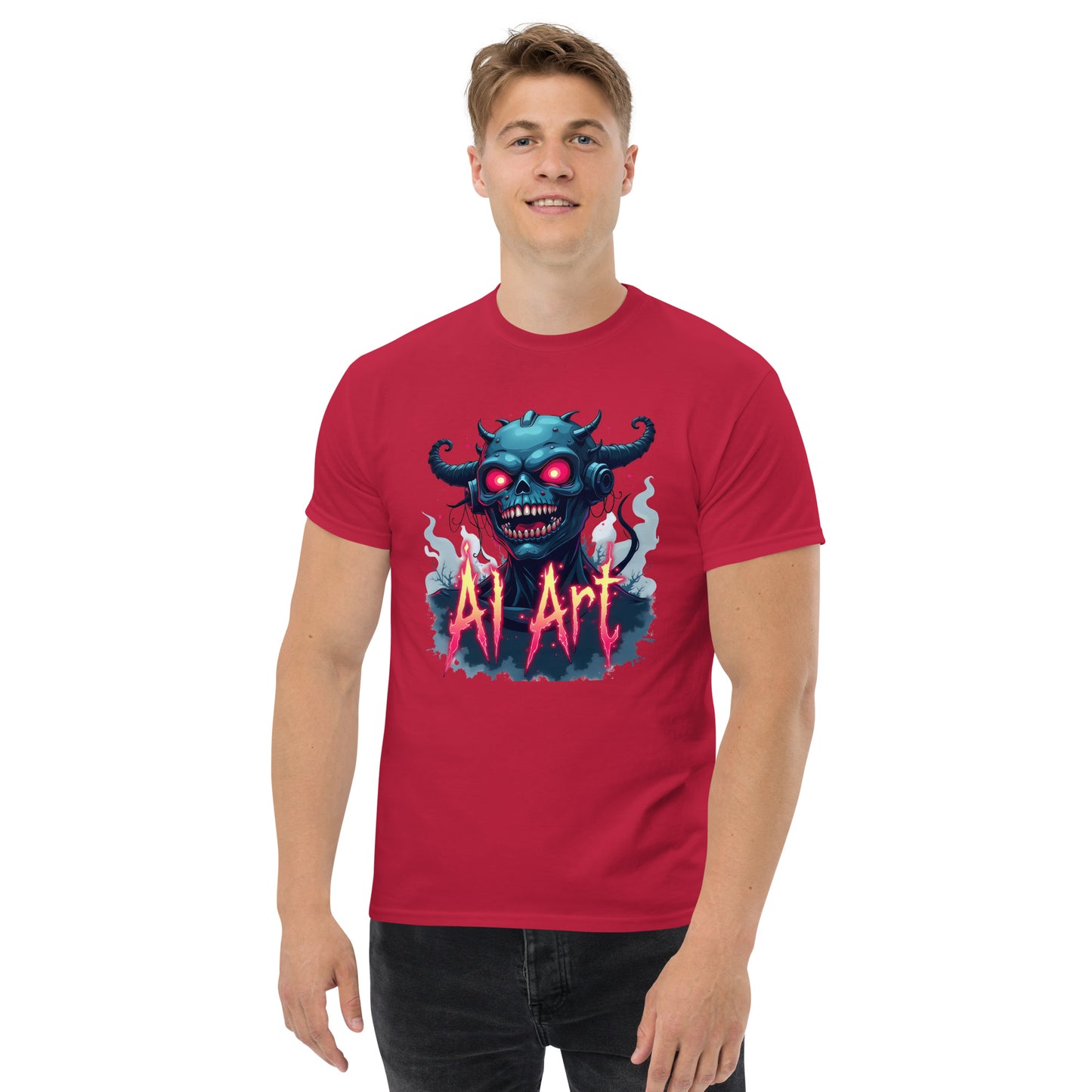 Unisex Monster AI art classic tee