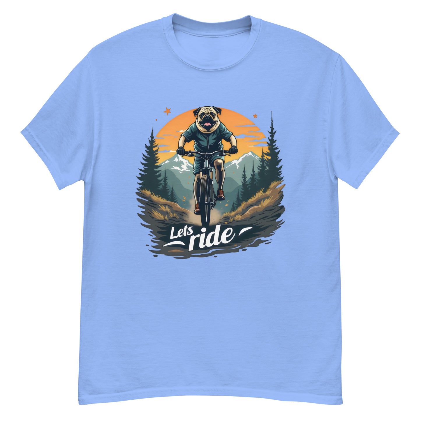 Unisex Let's ride Bulldog classic tee