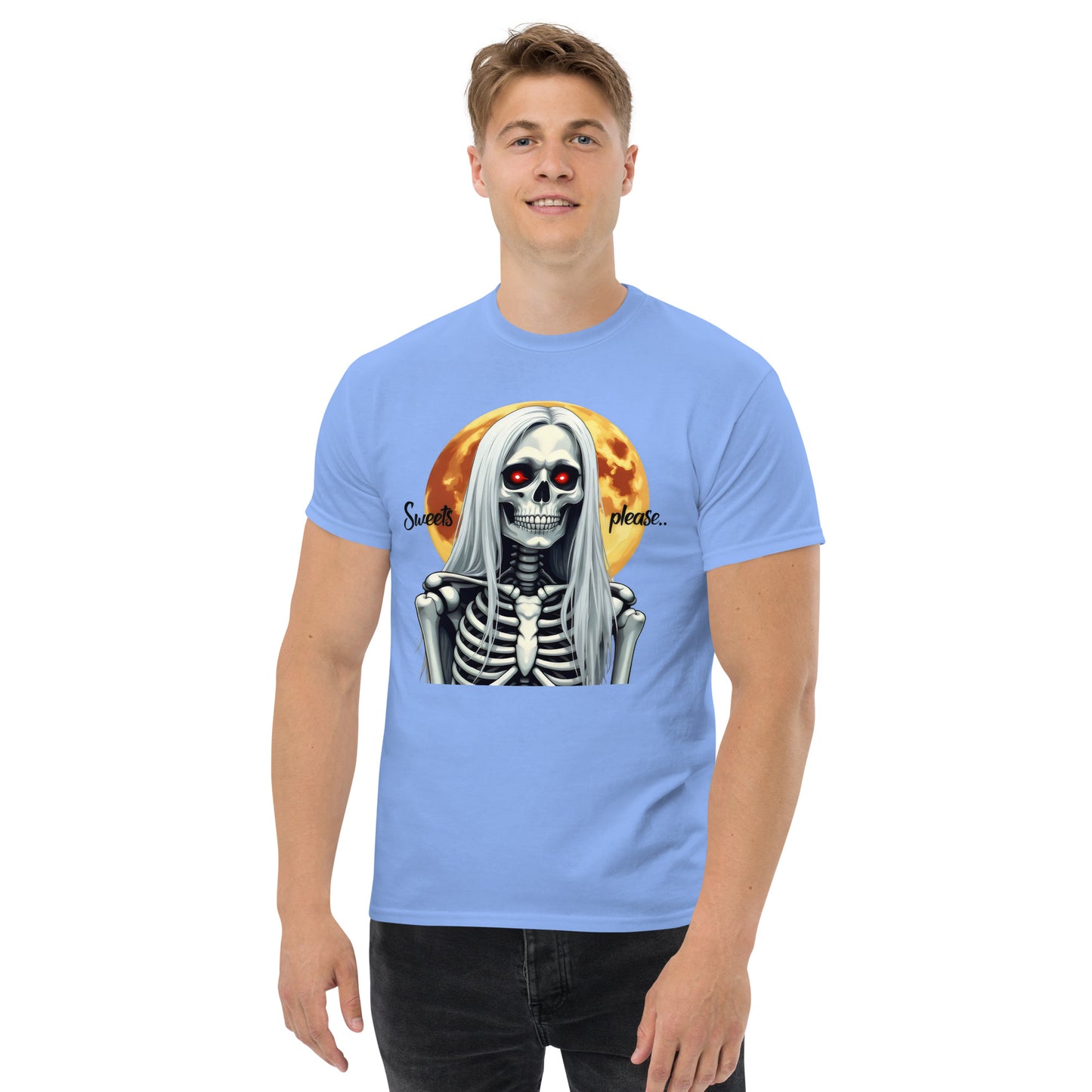 Unisex Sweet Halloween Greyhound woman classic tee
