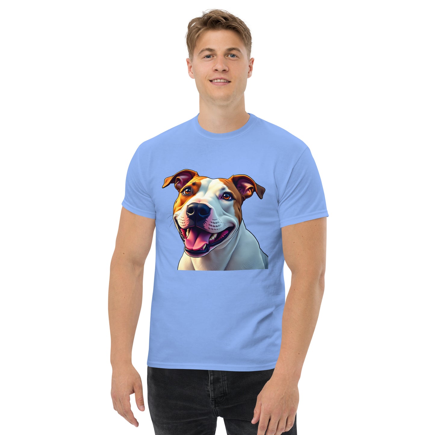 Unisex Bulldog Terrier puppy eyes classic tee