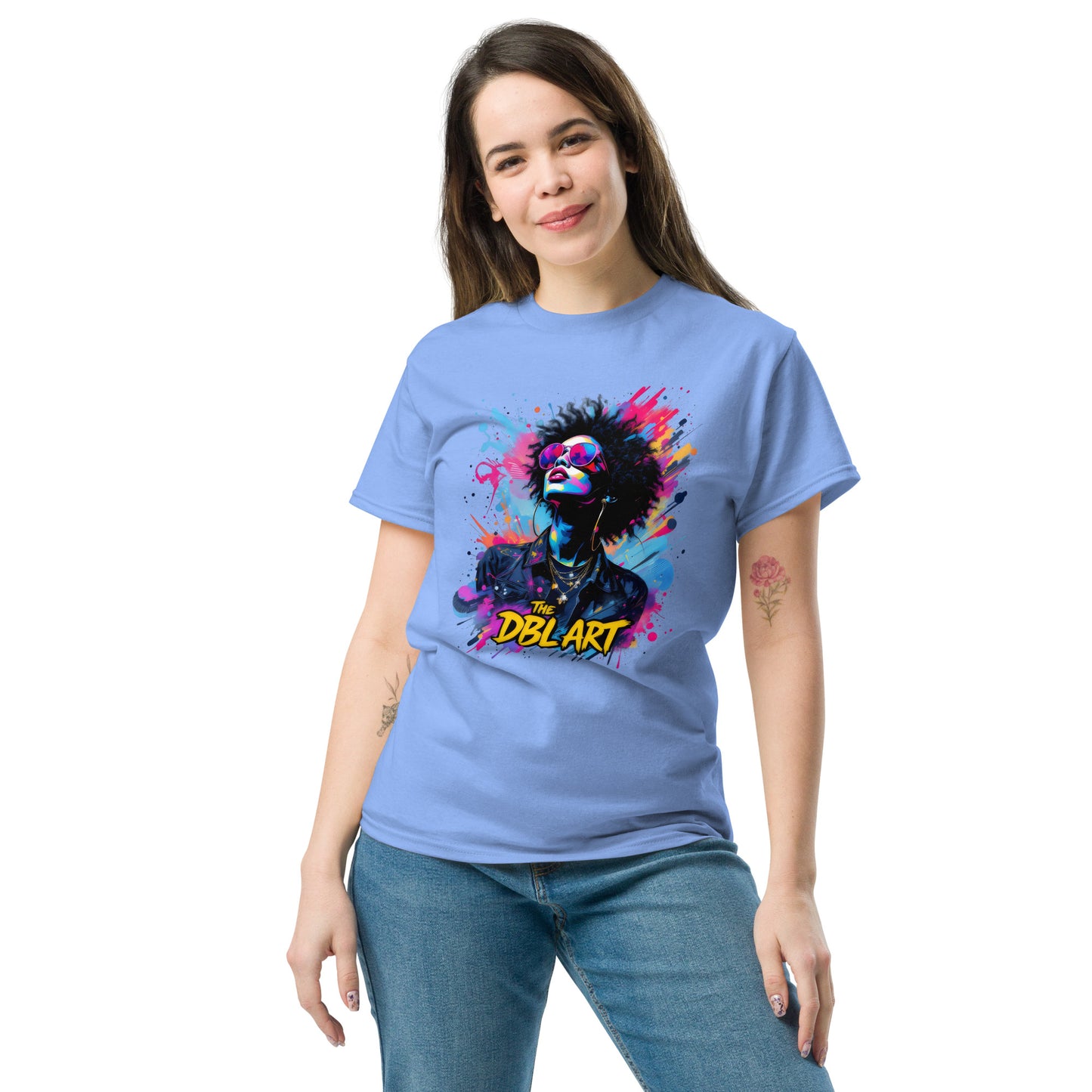 Unisex The DBL abstract Street art classic tee