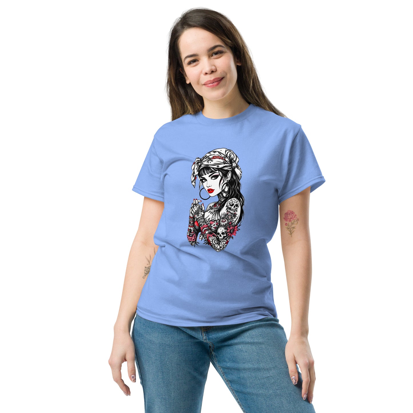 Unisex Cool looking Gypsy girl classic tee