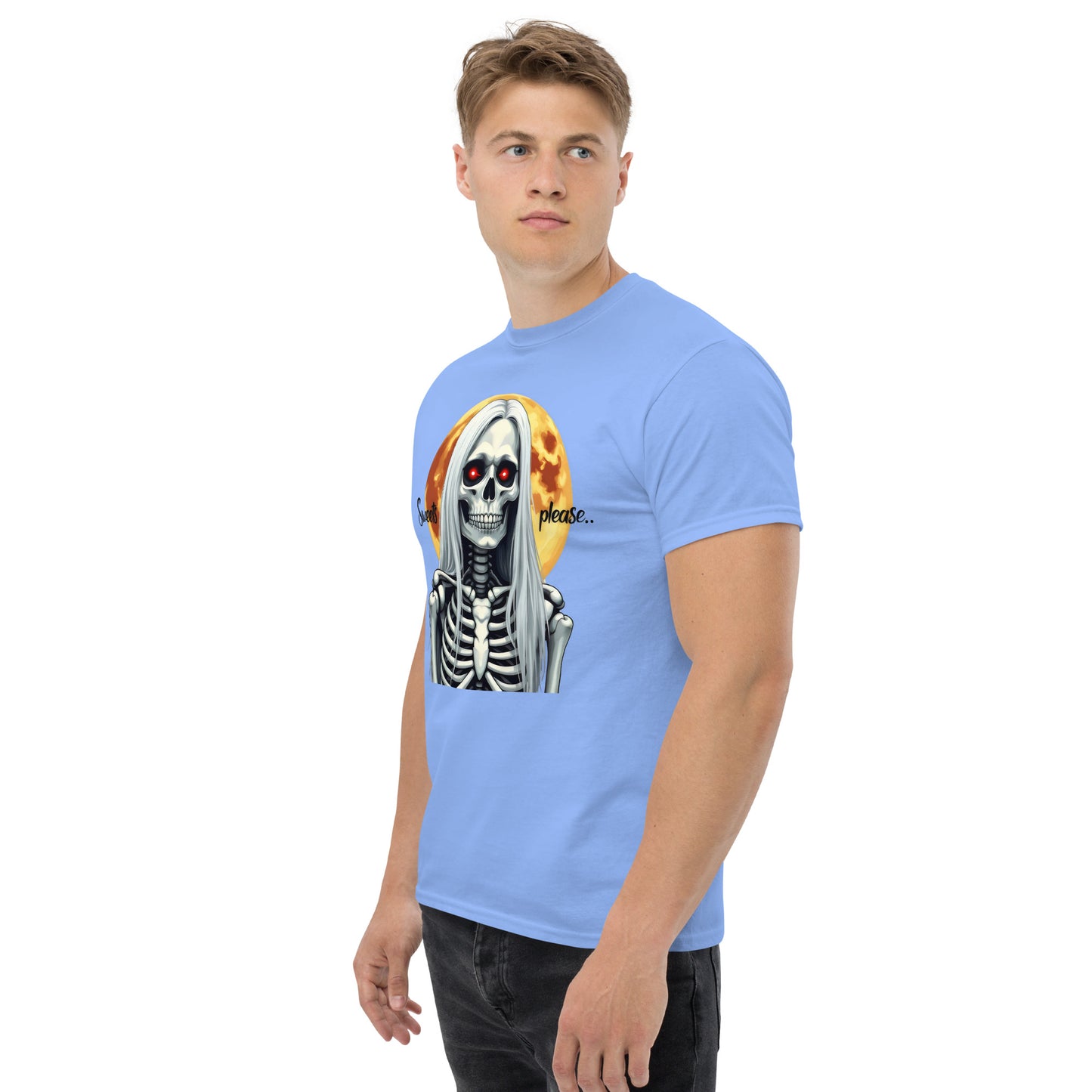 Unisex Sweet Halloween Greyhound woman classic tee