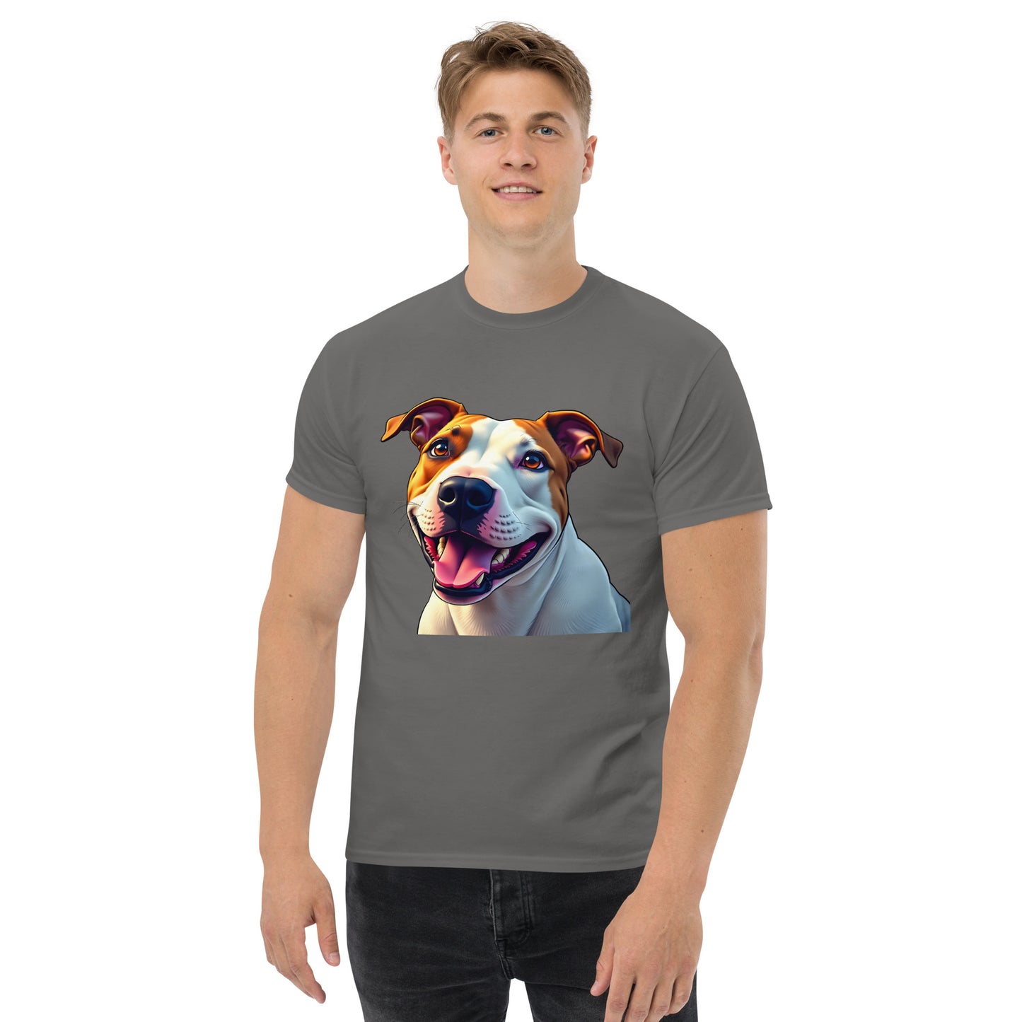Unisex Bulldog Terrier puppy eyes classic tee