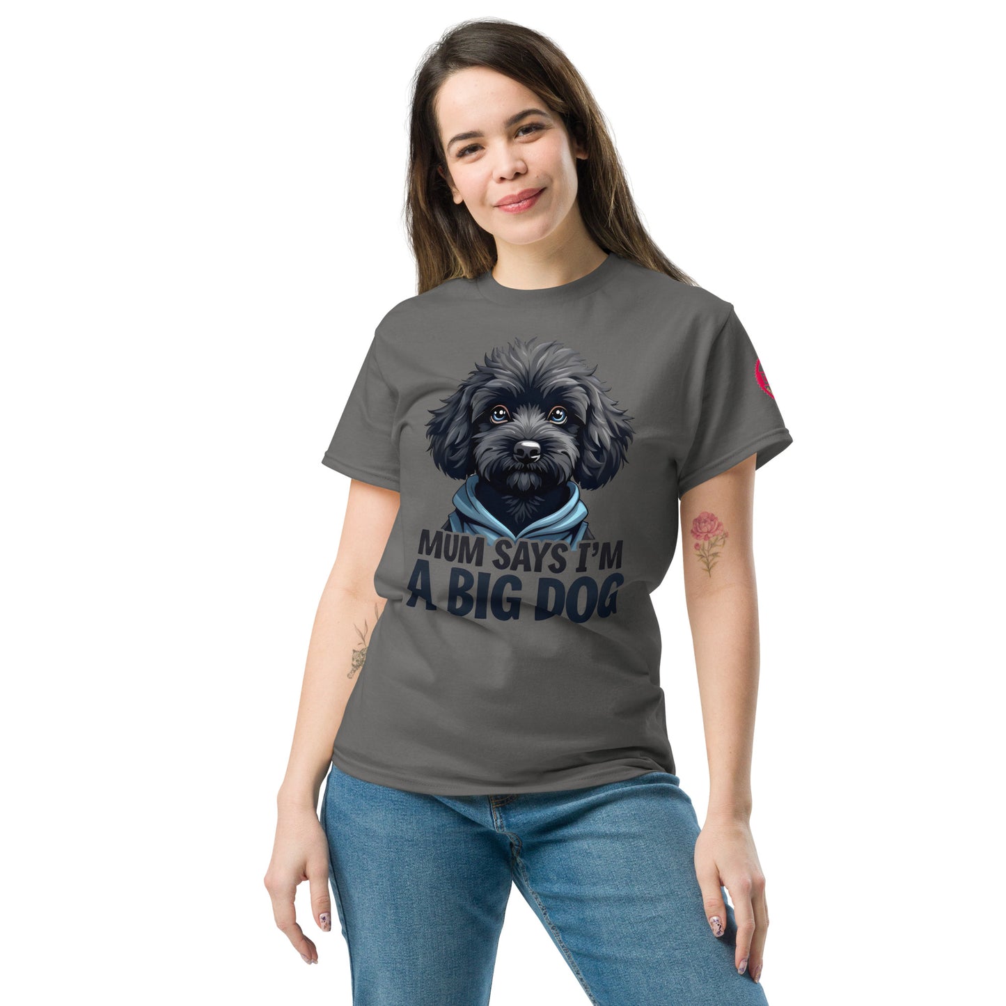 Unisex Cockapoo dog with classic tee