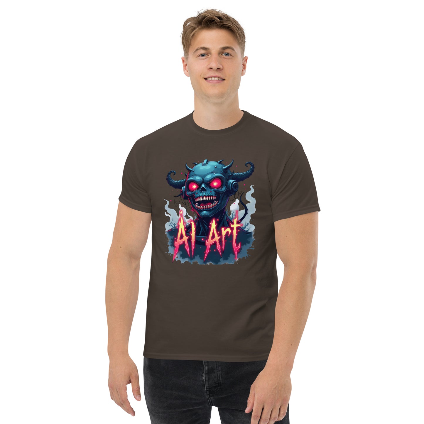 Unisex Monster AI art classic tee