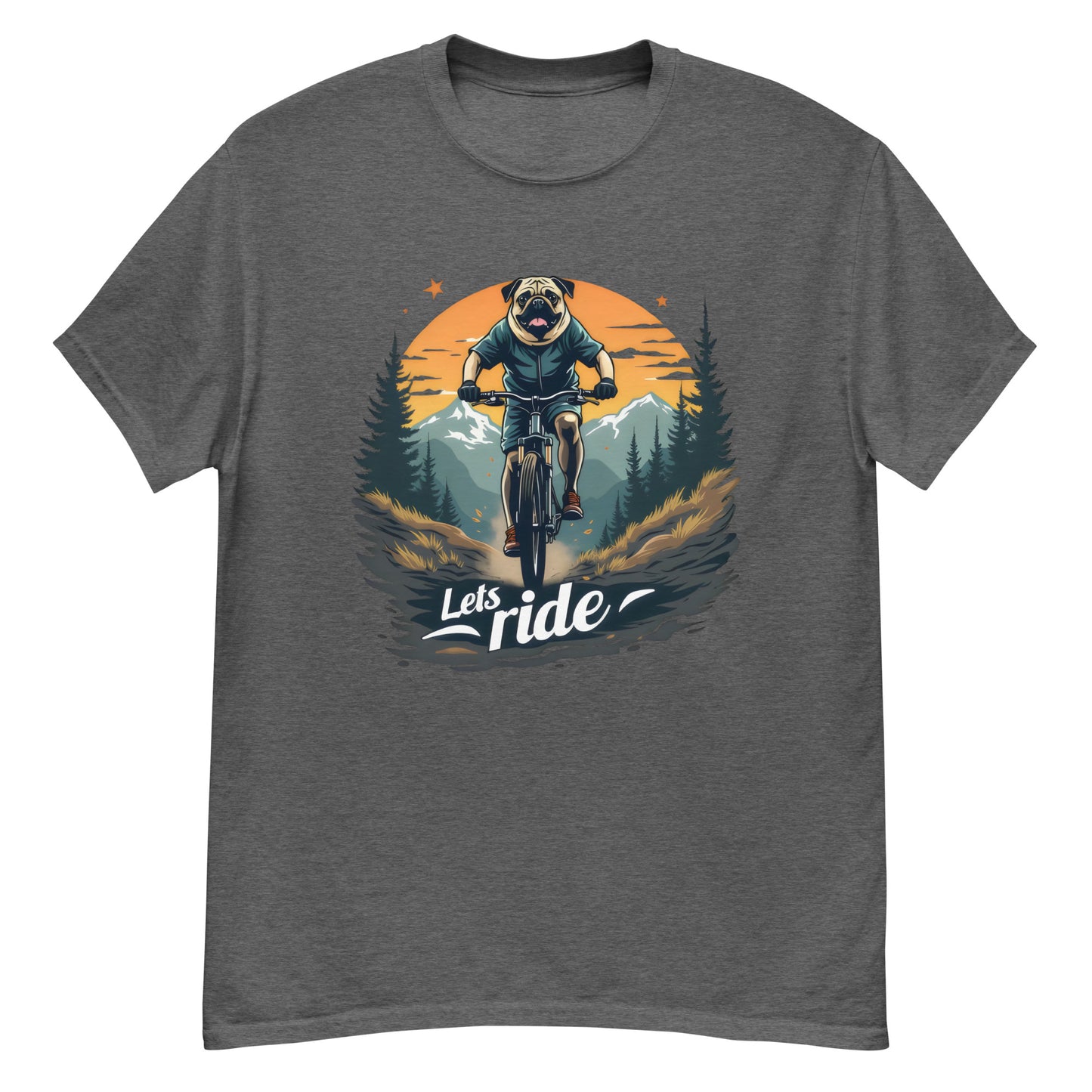 Unisex Let's ride Bulldog classic tee