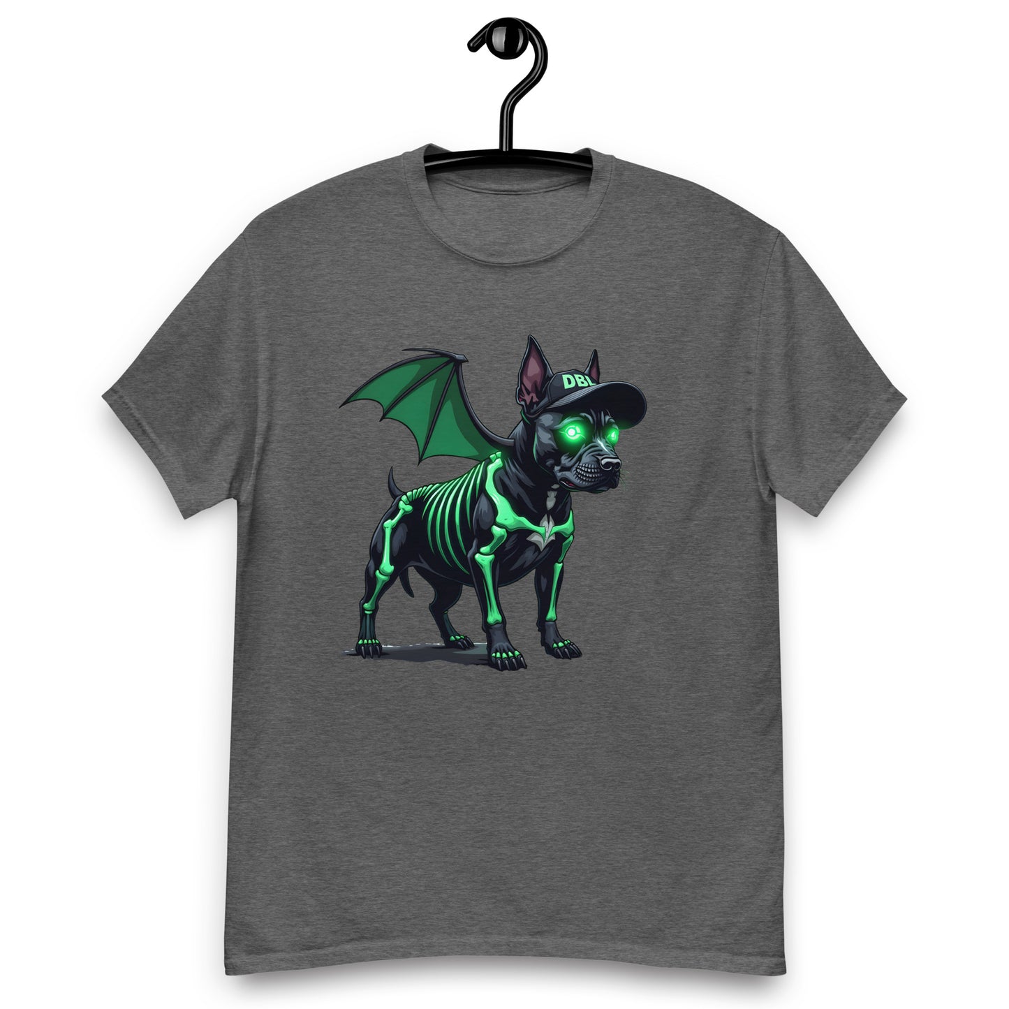 Unisex  Zombie Green Bat dog classic tee