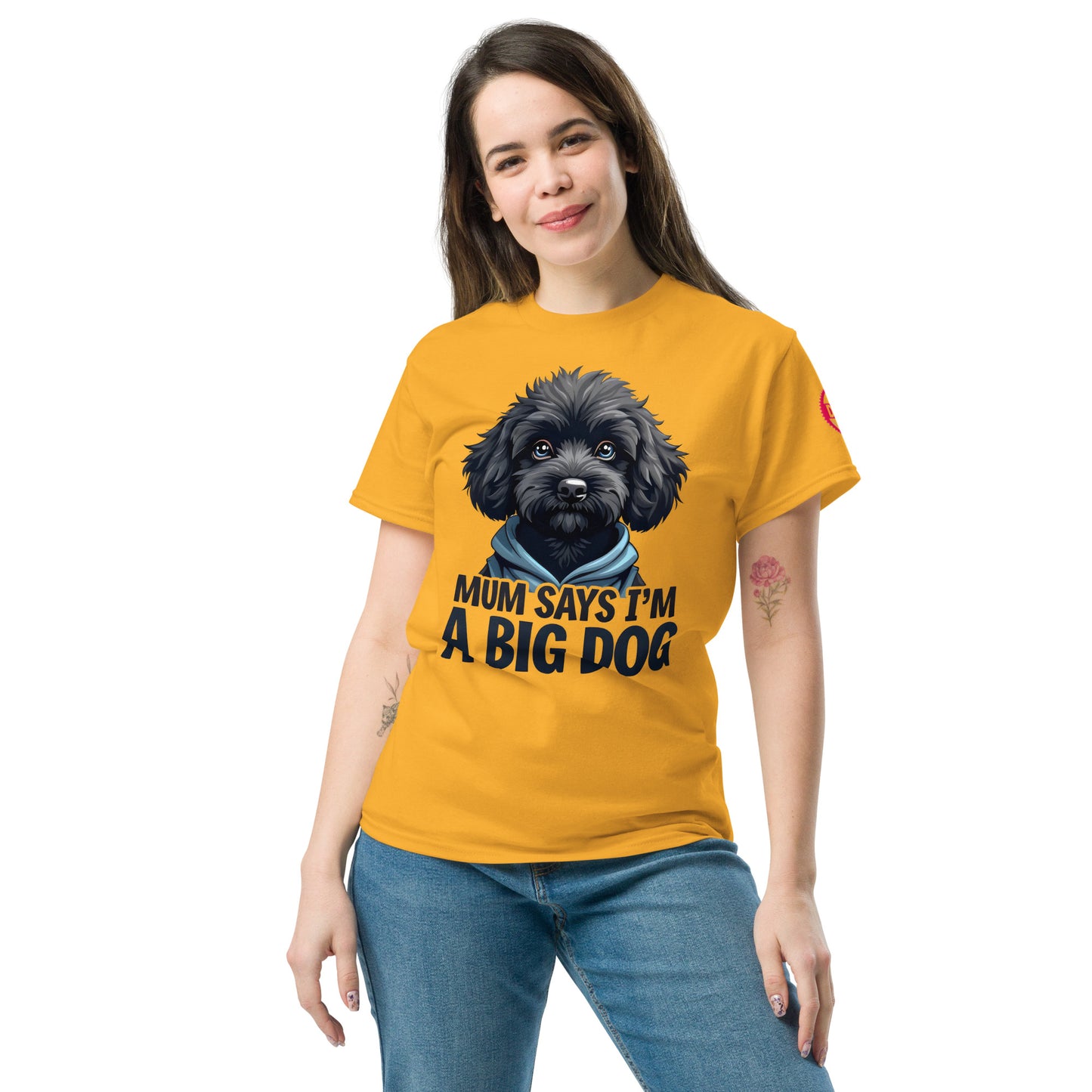 Unisex Cockapoo dog with classic tee