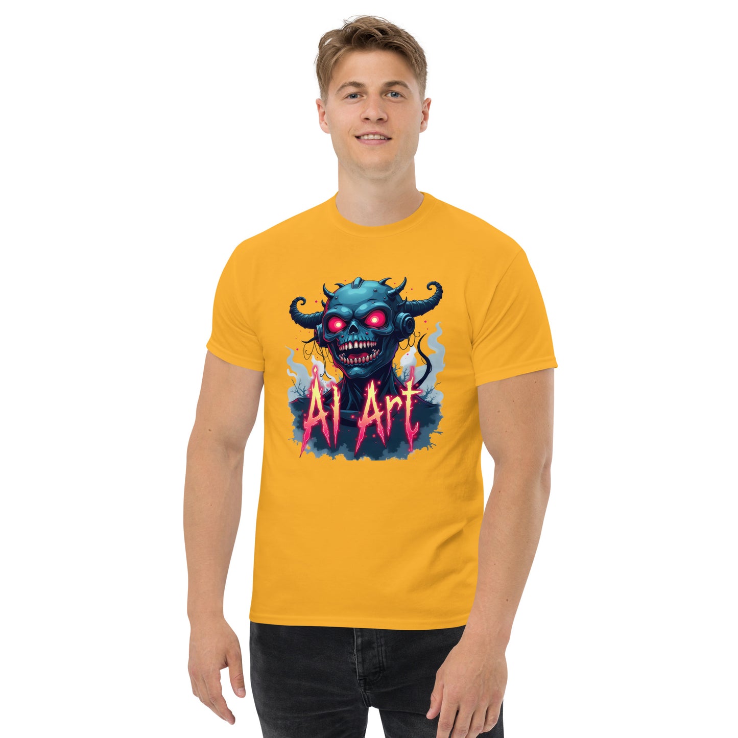 Unisex Monster AI art classic tee