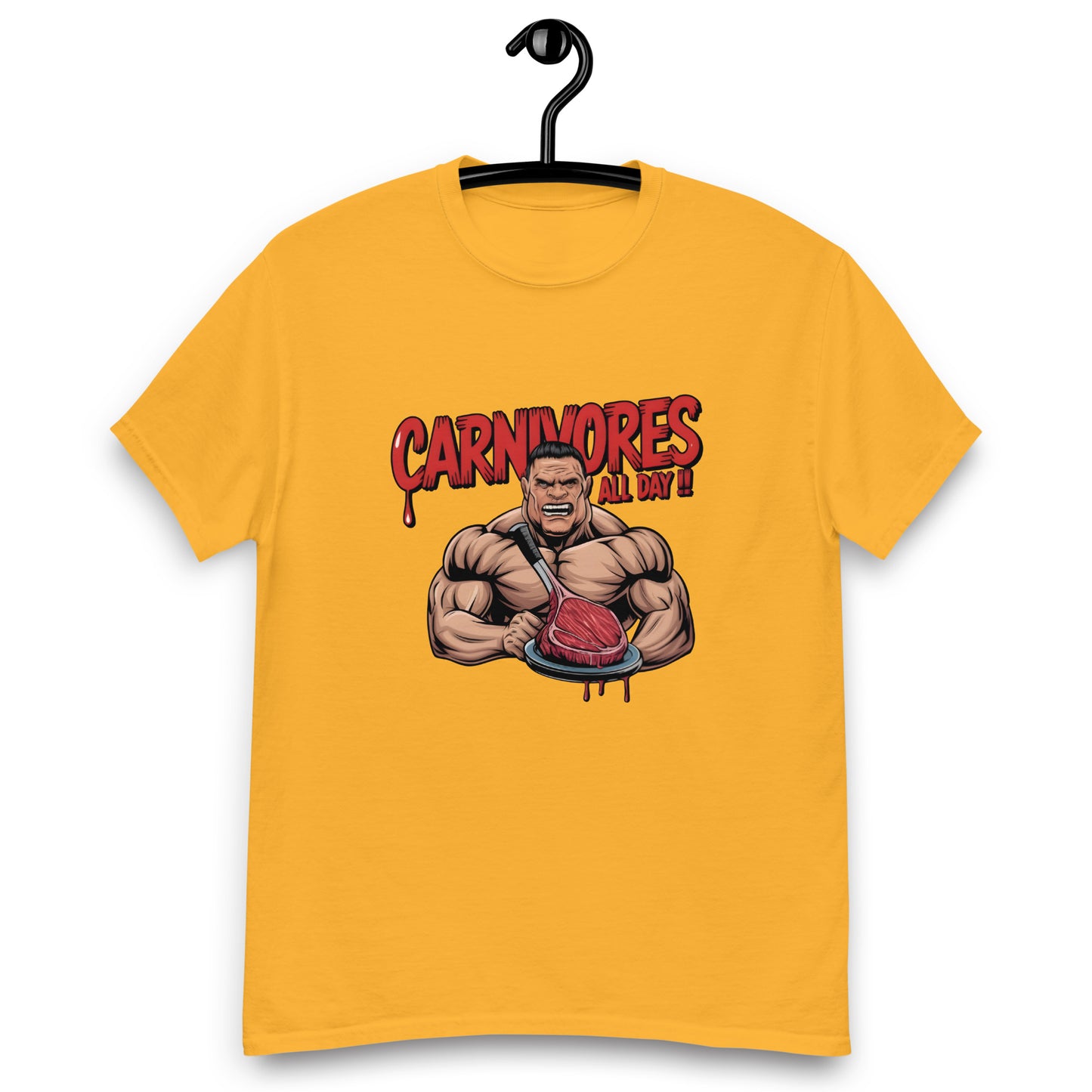 Unisex Carnivore all day everyday classic tee