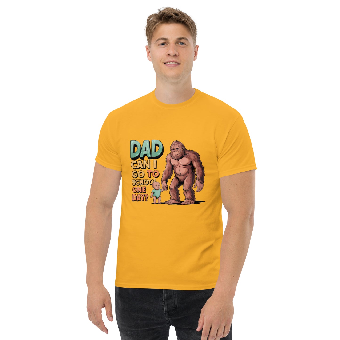men's Dad and son classic tee