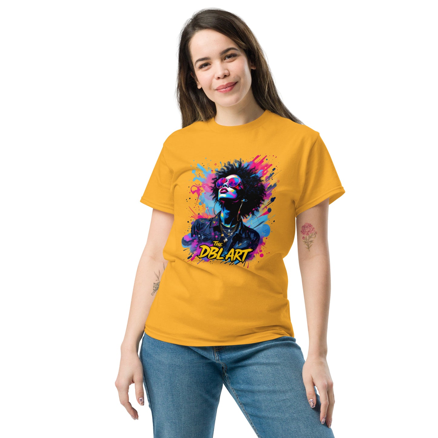 Unisex The DBL abstract Street art classic tee