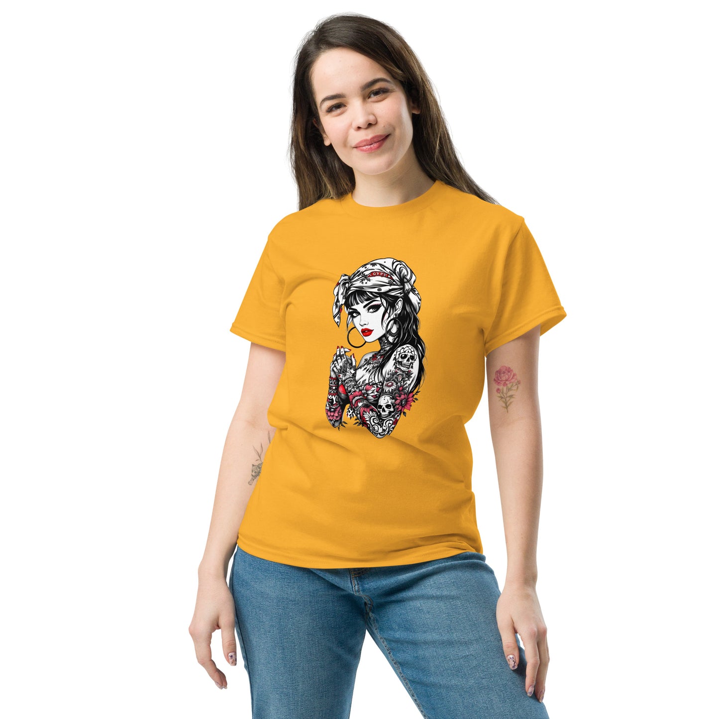 Unisex Cool looking Gypsy girl classic tee