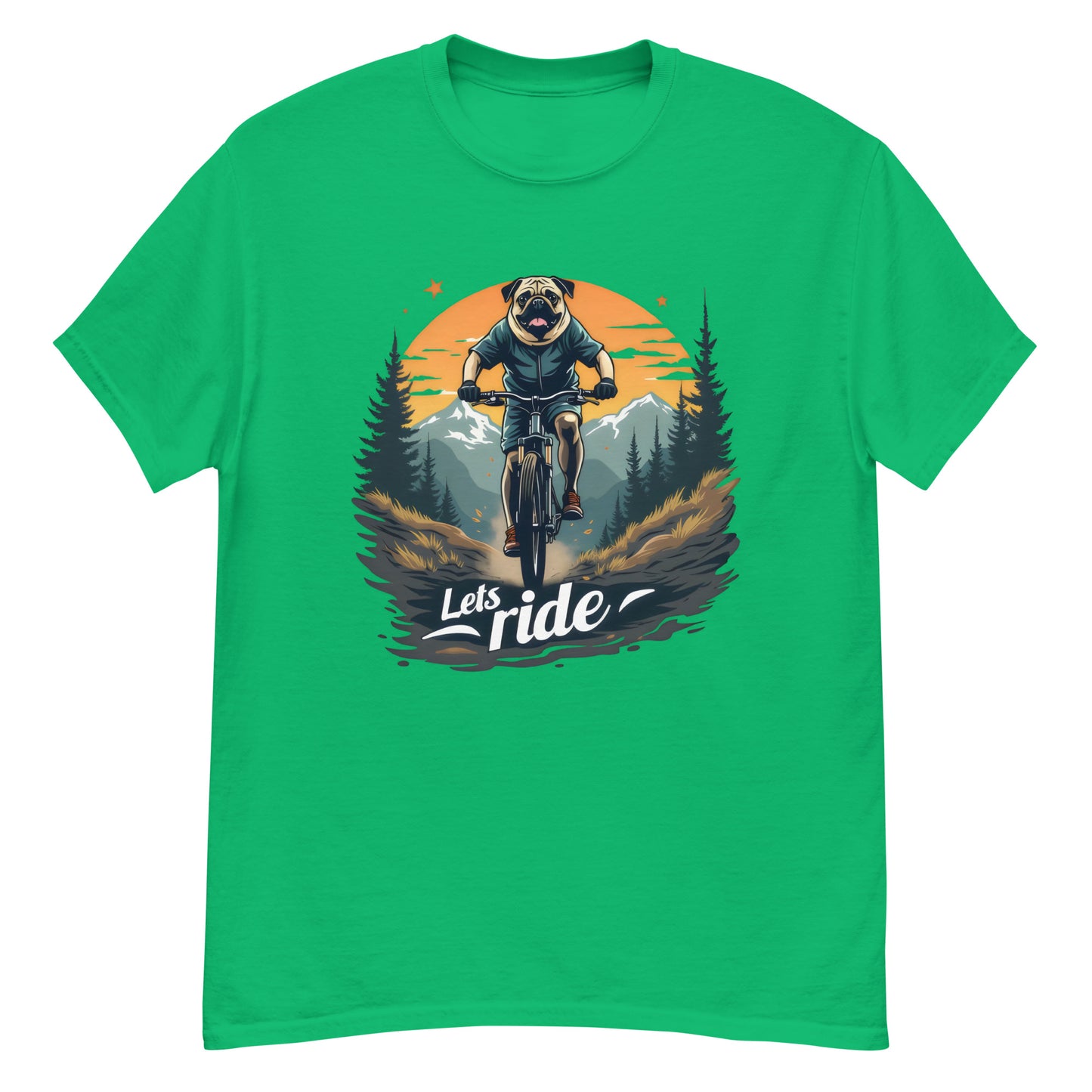 Unisex Let's ride Bulldog classic tee