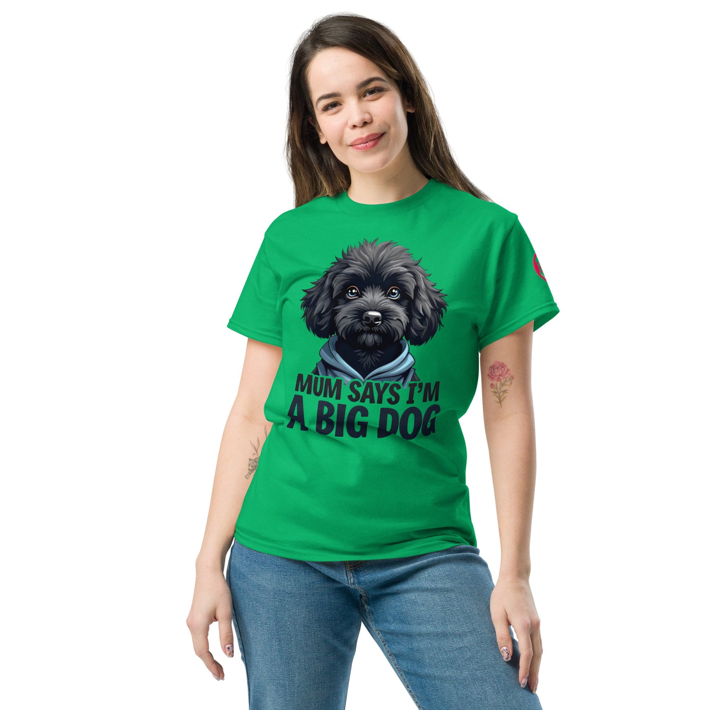 Unisex Cockapoo dog with classic tee