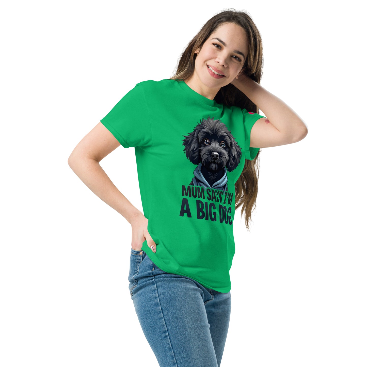 Unisex Cockapoo dog with classic tee