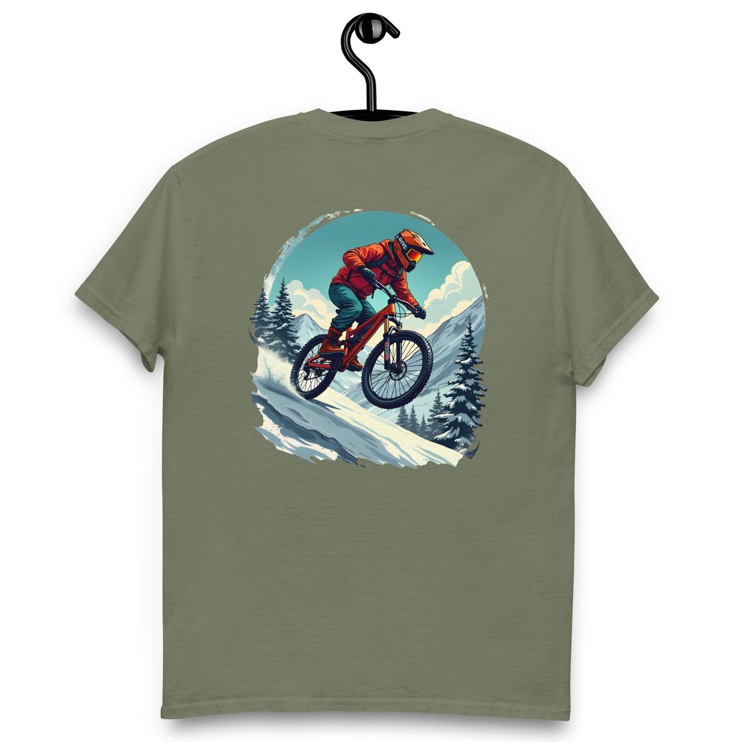 Unisex Snow descender classic tee