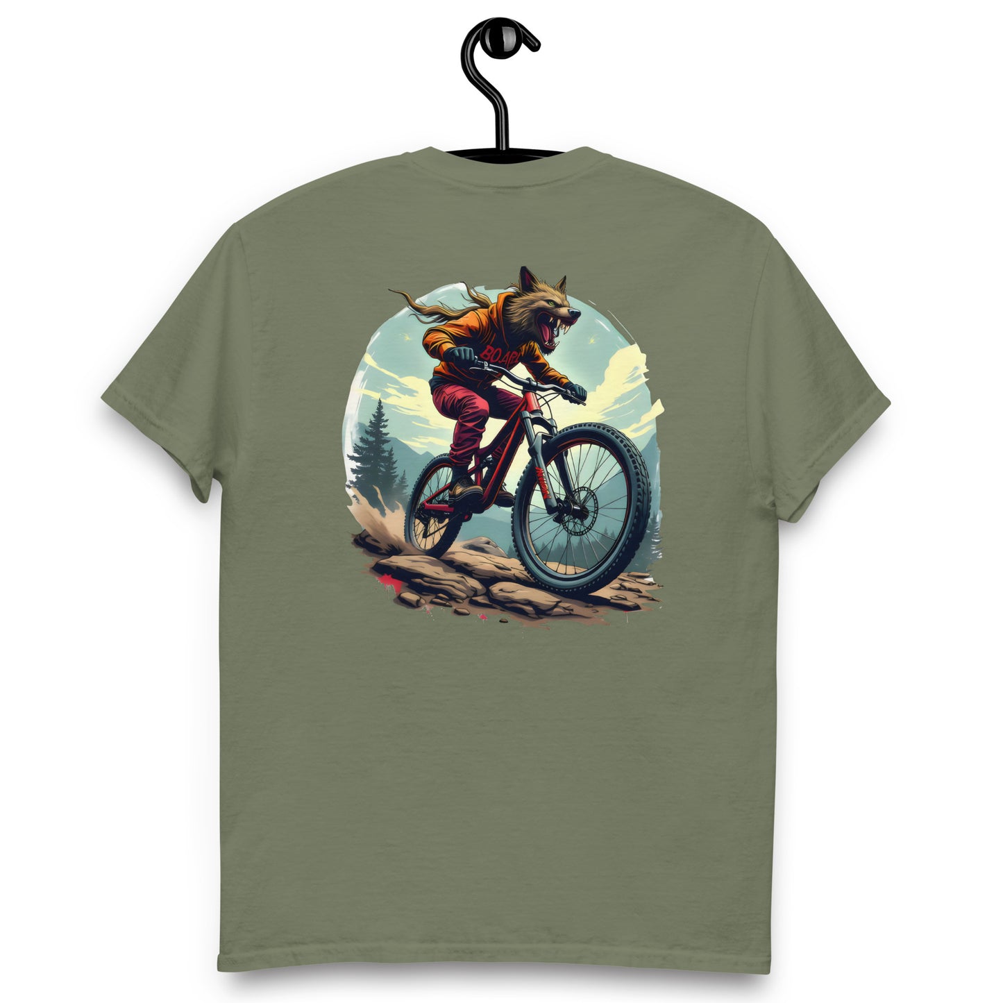 Unisex Wolfman rides classic tee