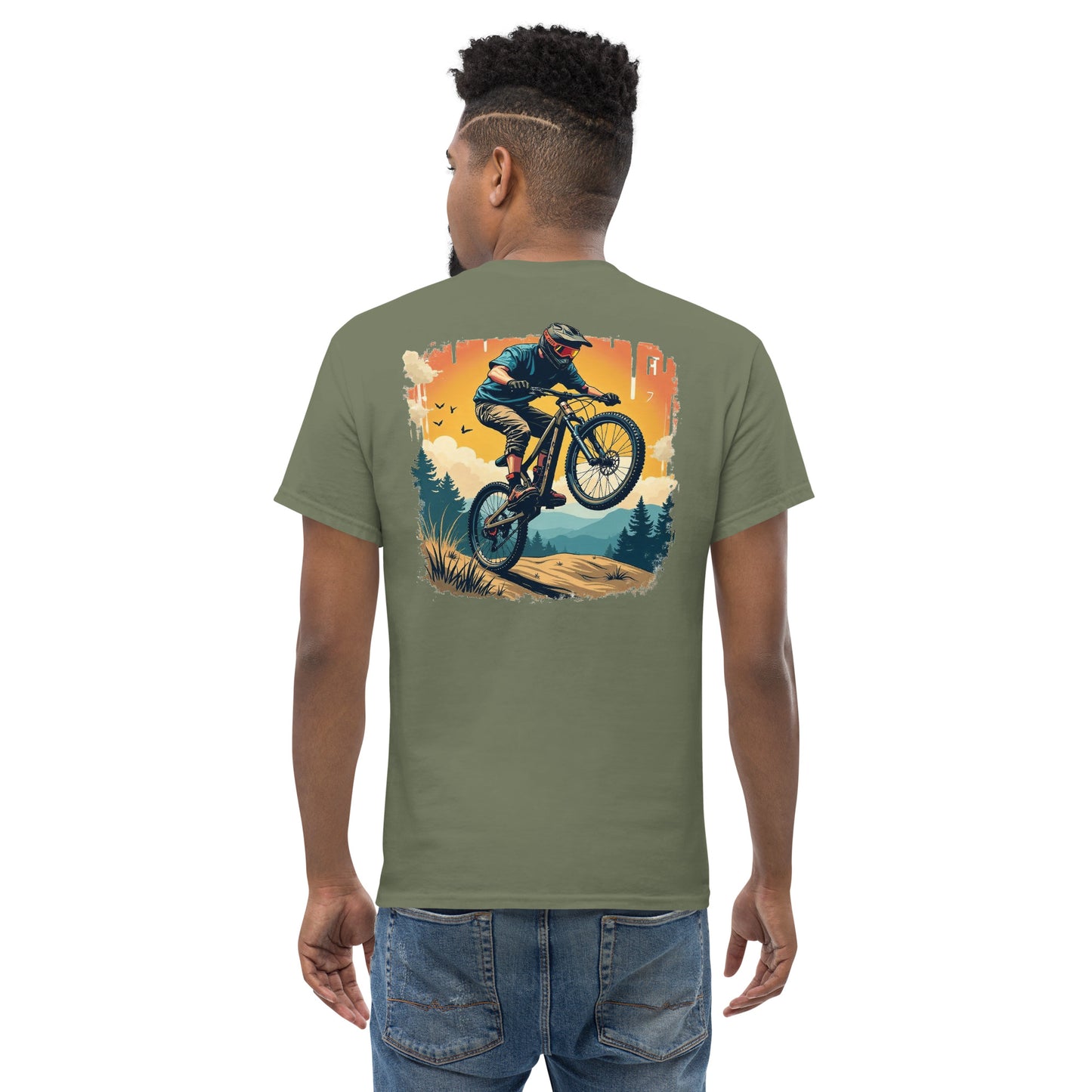 Men's pull up classic tee