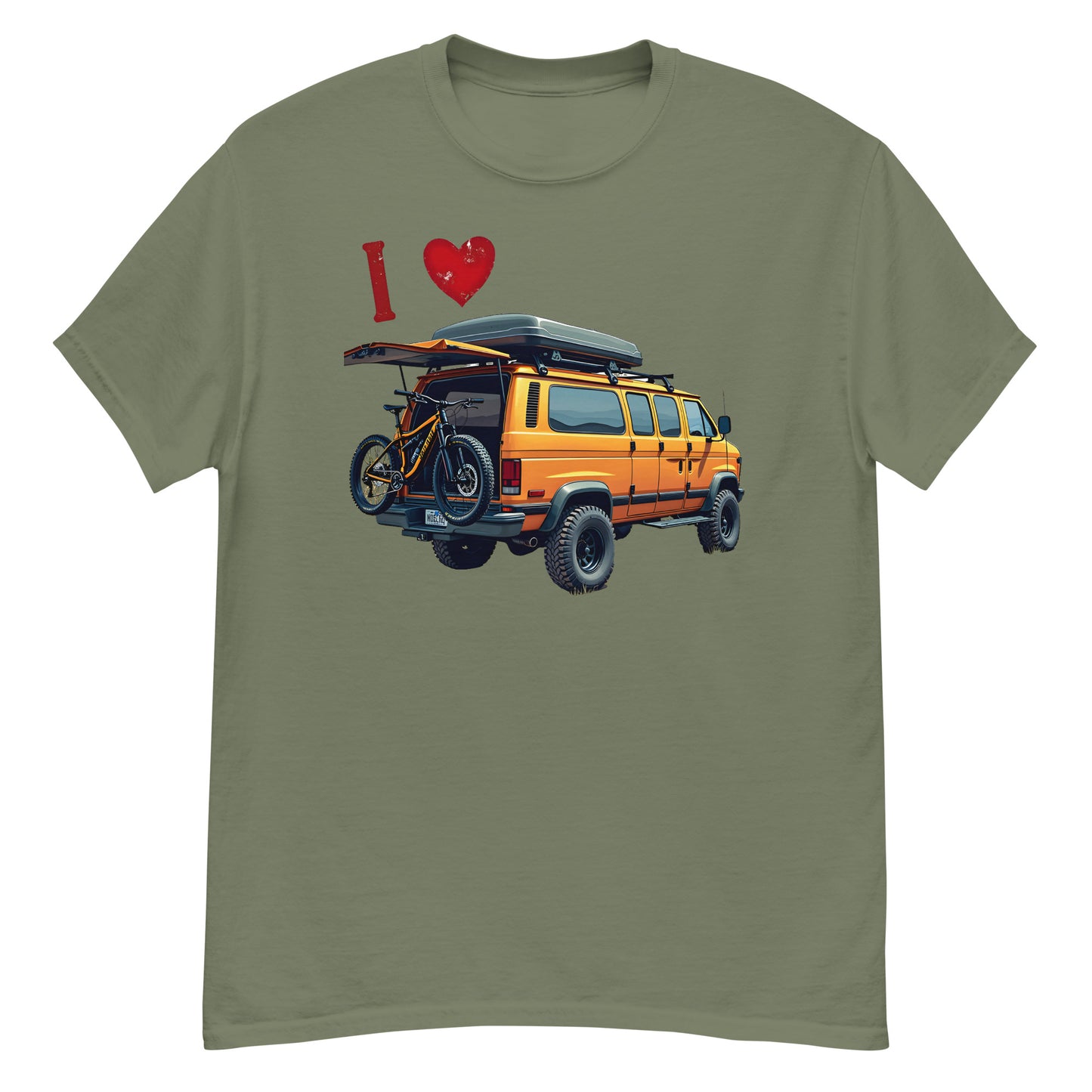 Unisex I love my van classic tee