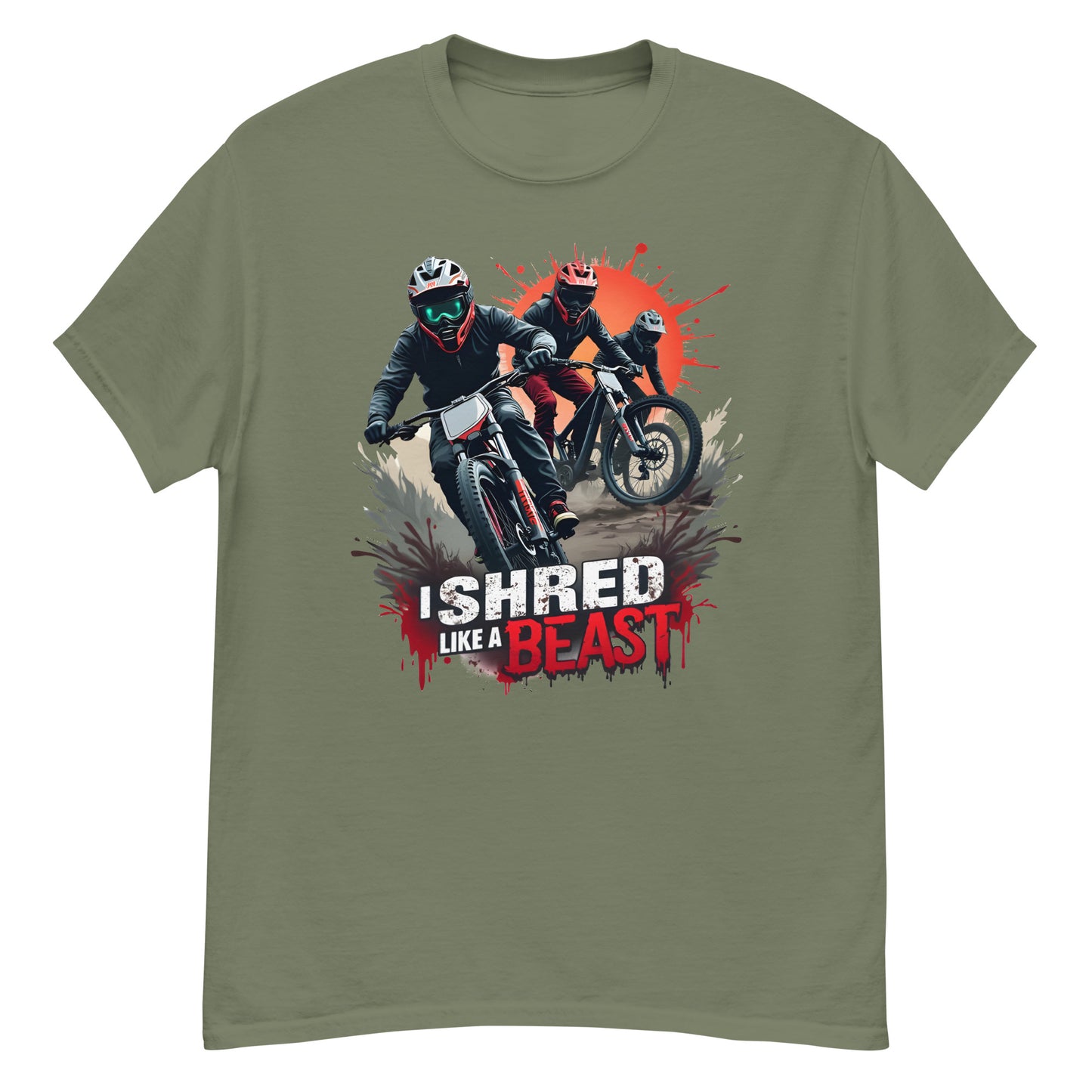 Unisex I ride like a beast classic tee