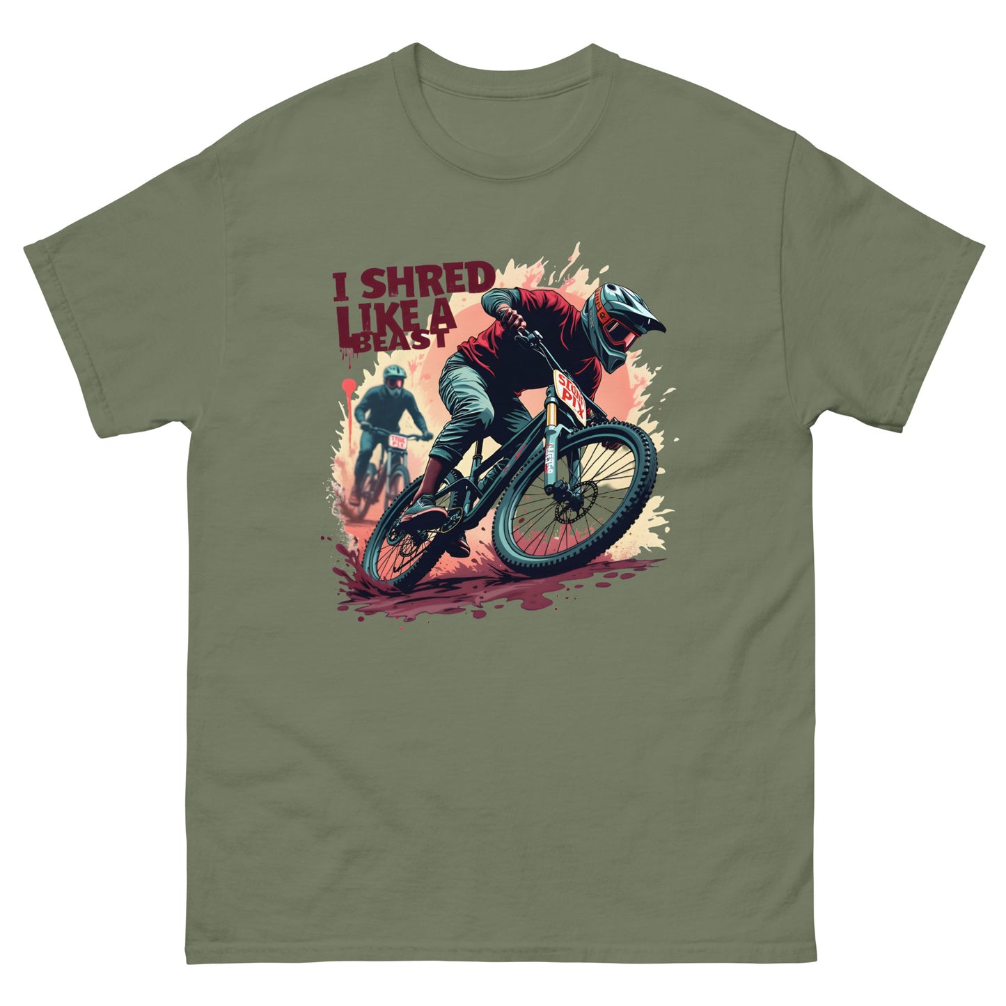 Unisex MTB Shredding classic tee