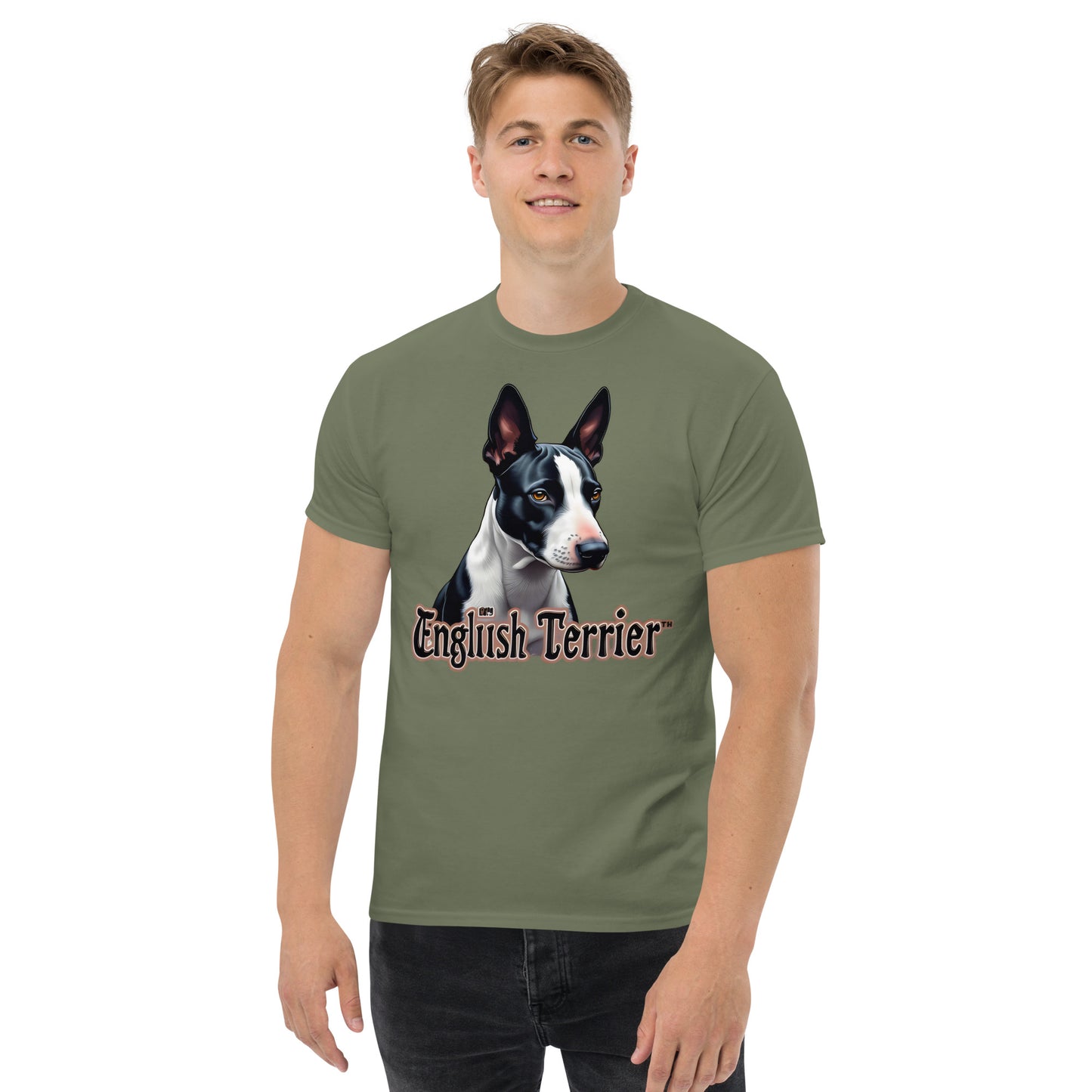 Men's English bull terrier classic tee
