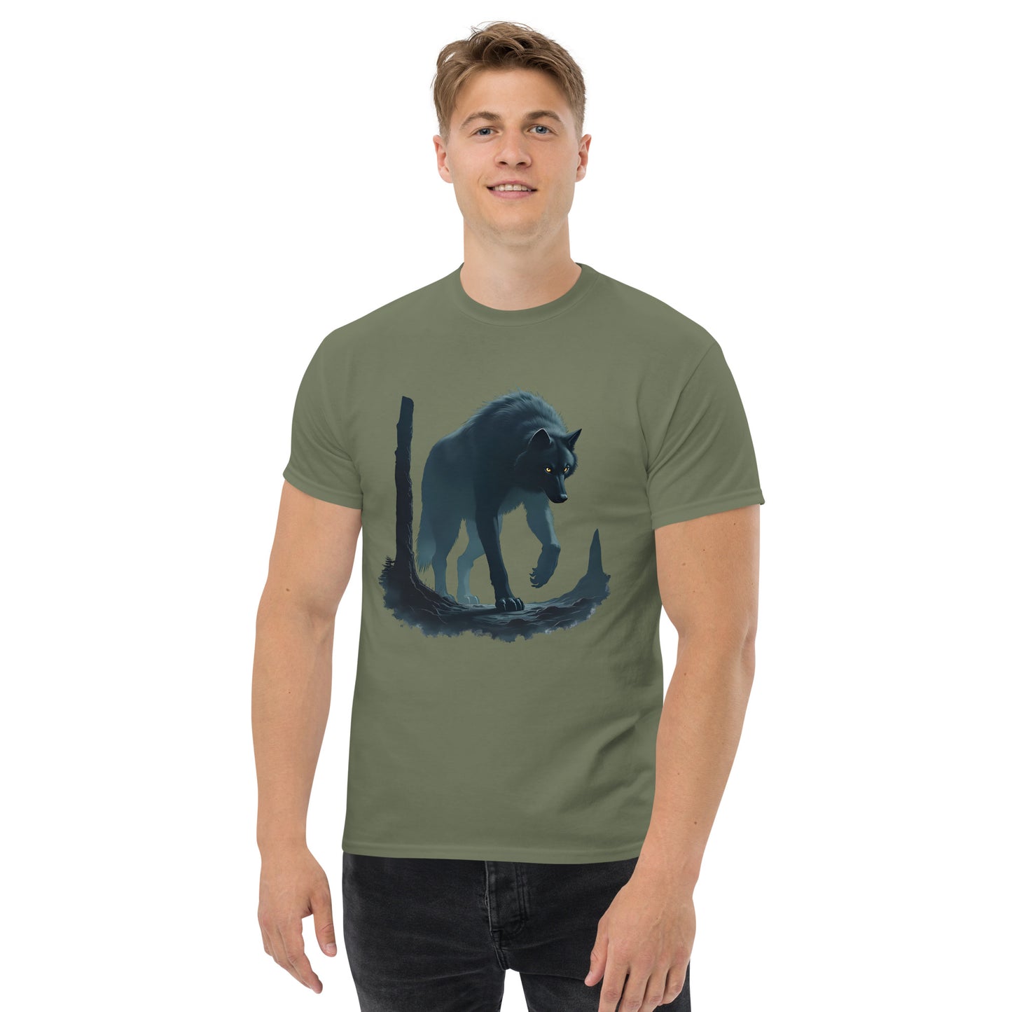 Unisex Shadow Wolf classic tee