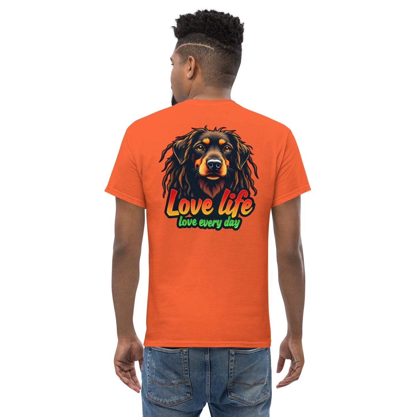 Unisex rasta dog classic tee