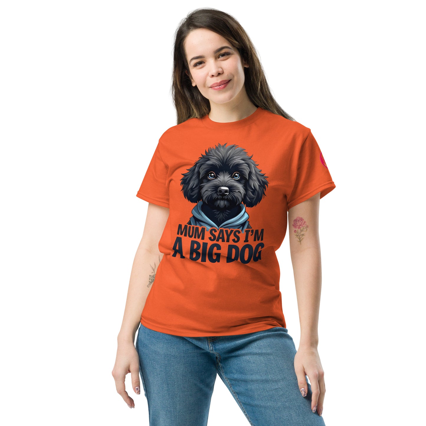 Unisex Cockapoo dog with classic tee