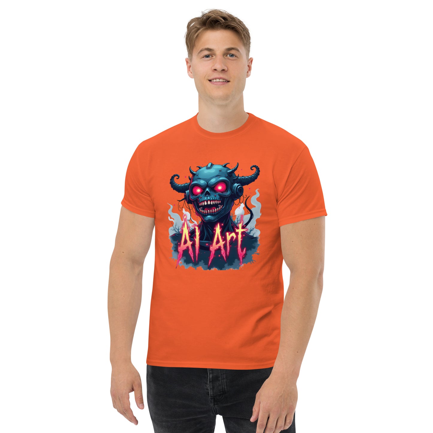 Unisex Monster AI art classic tee