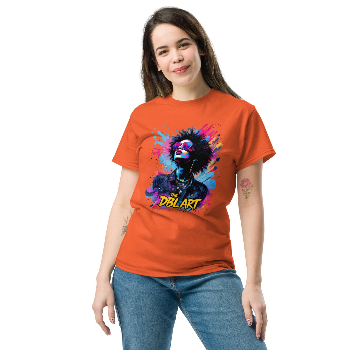 Unisex The DBL abstract Street art classic tee