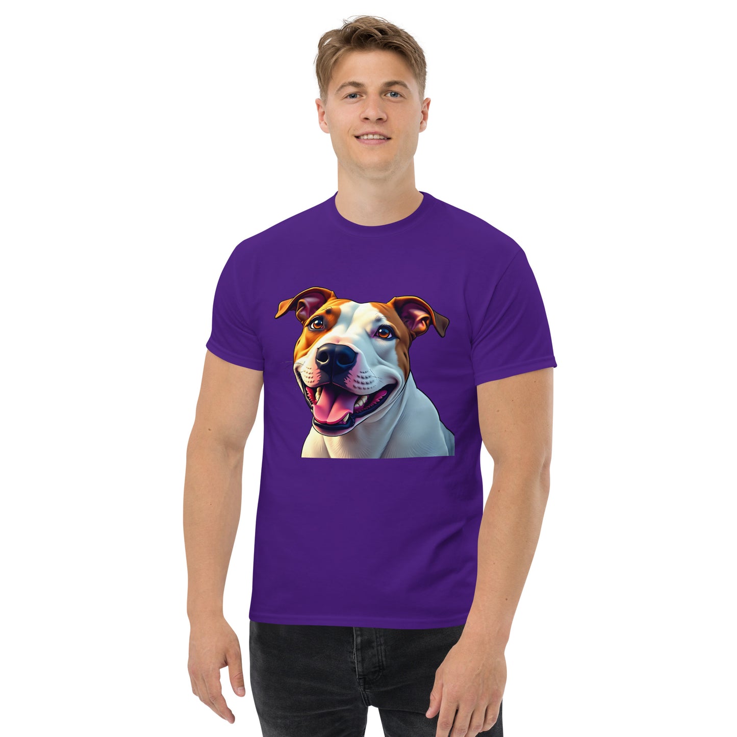 Unisex Bulldog Terrier puppy eyes classic tee