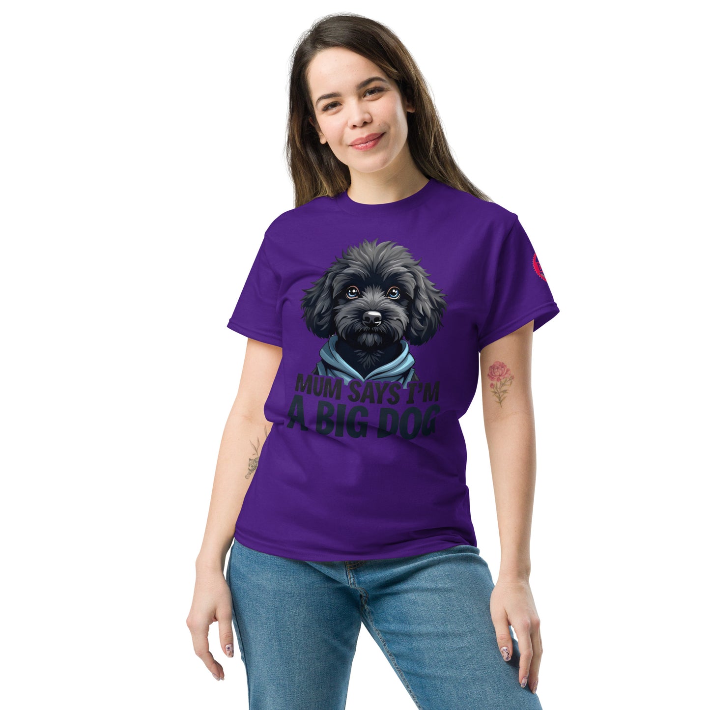Unisex Cockapoo dog with classic tee