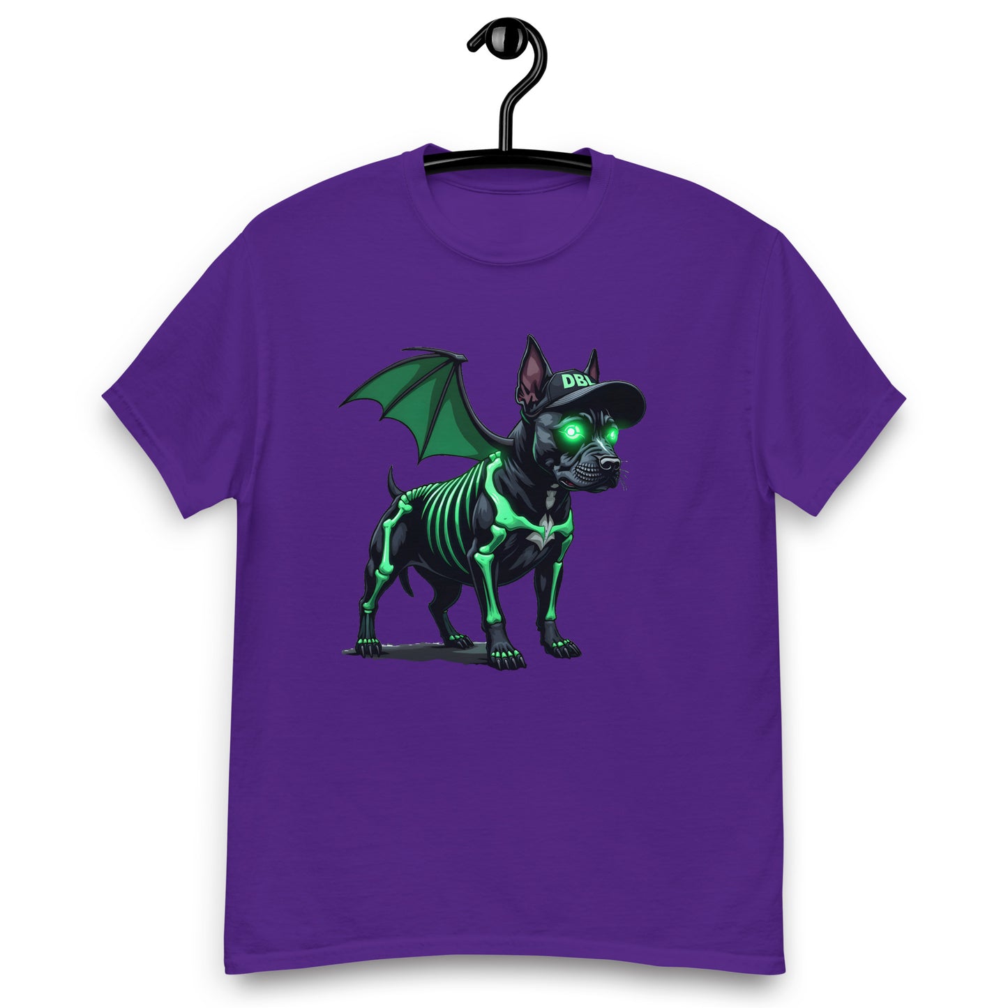 Unisex  Zombie Green Bat dog classic tee