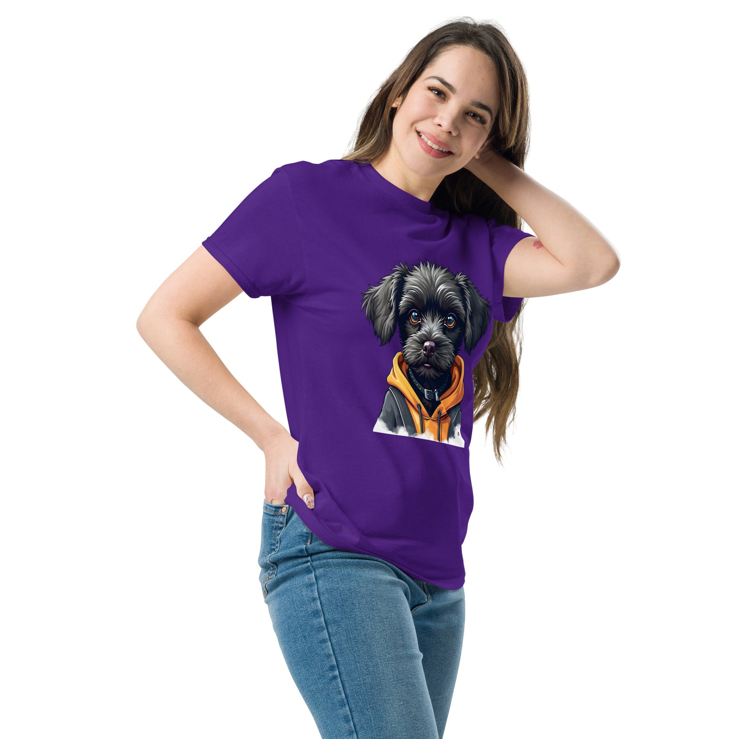 Unisex Cockapoo with hoodie  classic tee