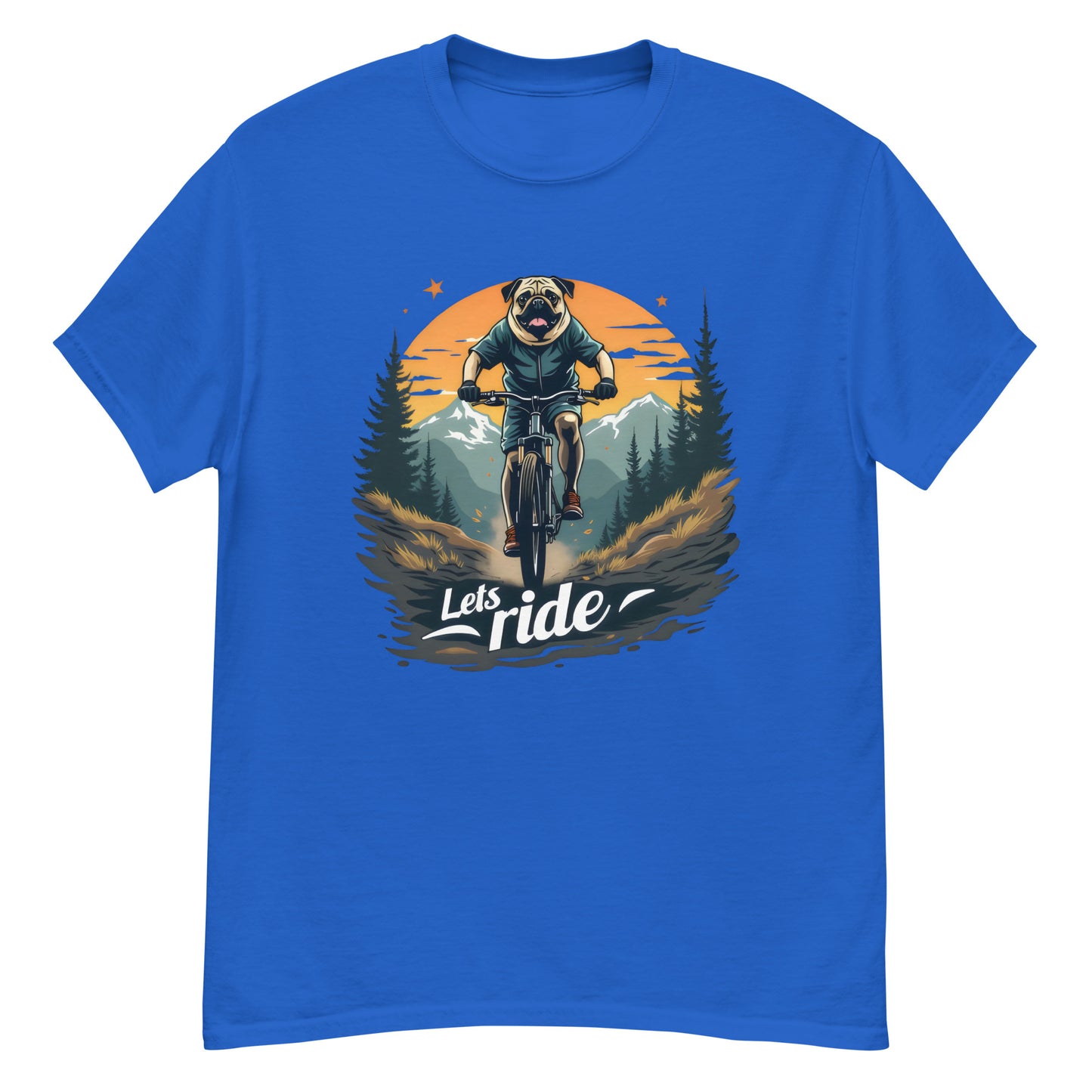Unisex Let's ride Bulldog classic tee