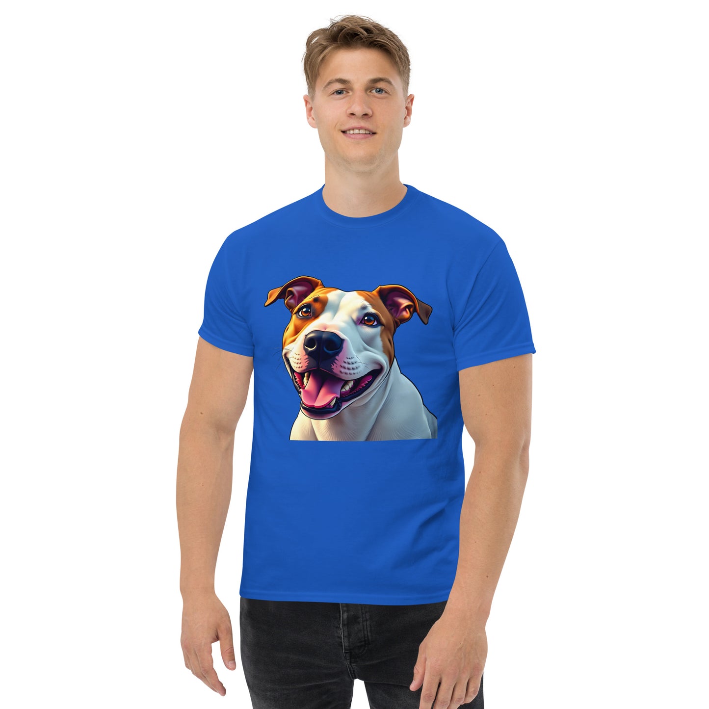 Unisex Bulldog Terrier puppy eyes classic tee