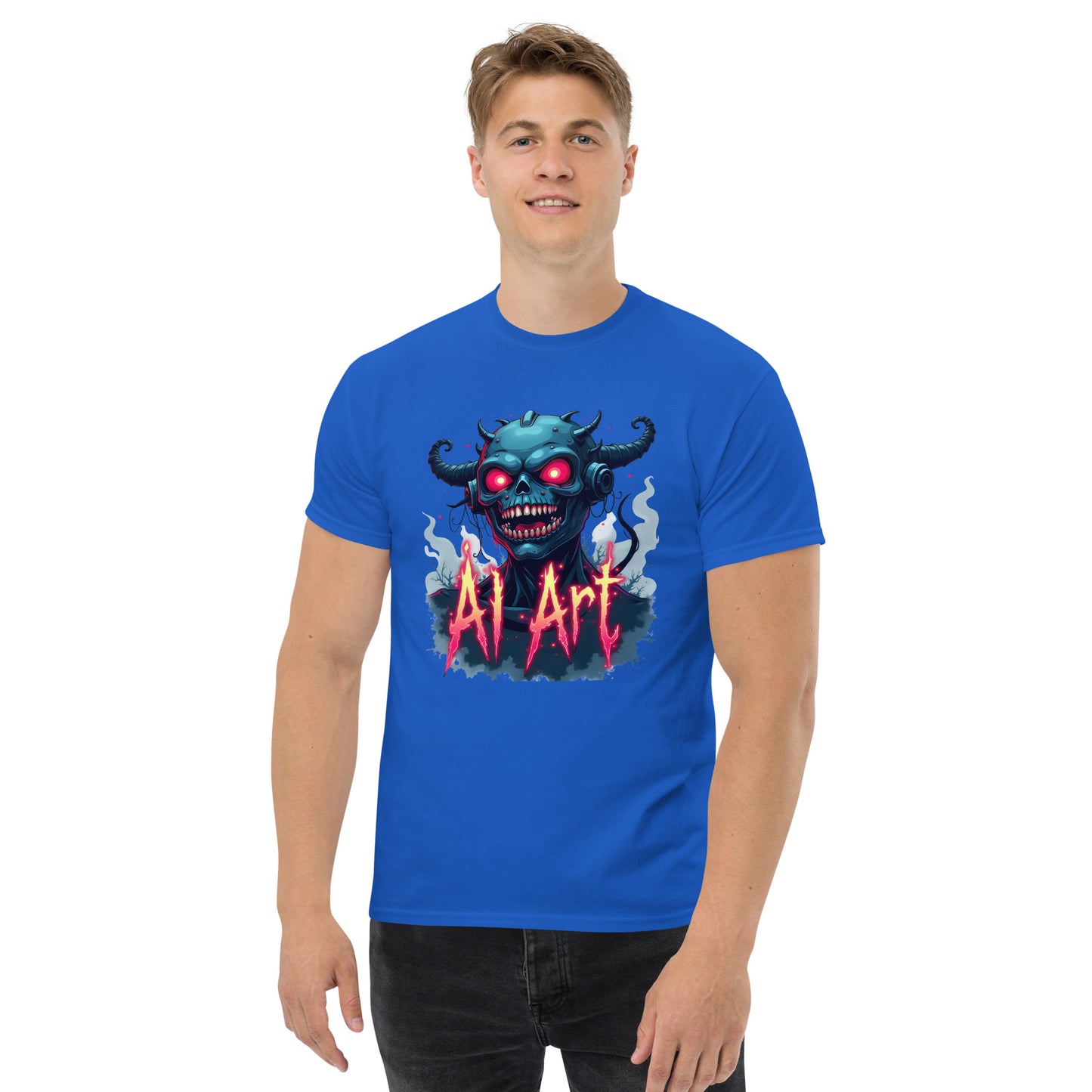 Unisex Monster AI art classic tee