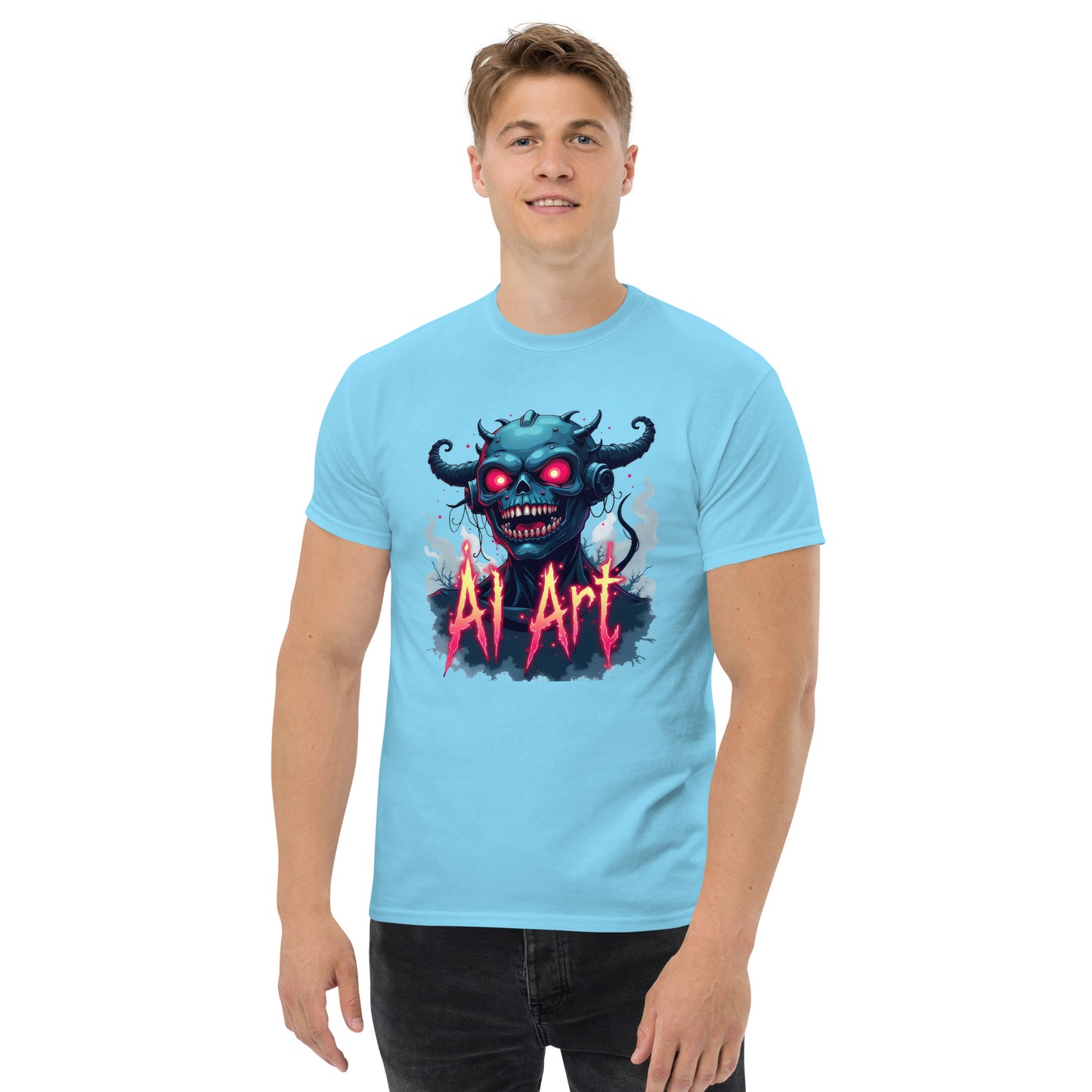 Unisex Monster AI art classic tee