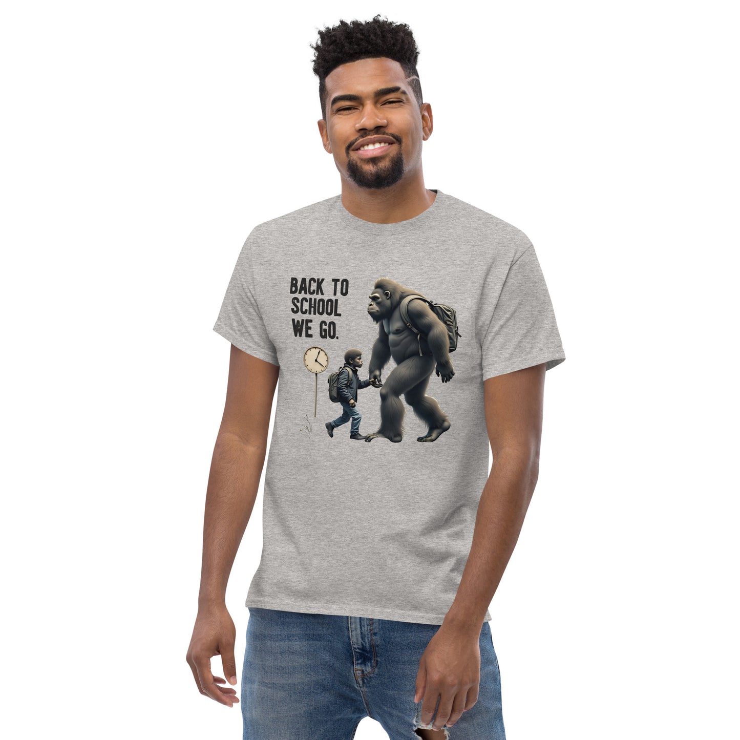 Unisex Back to school we go classic tee