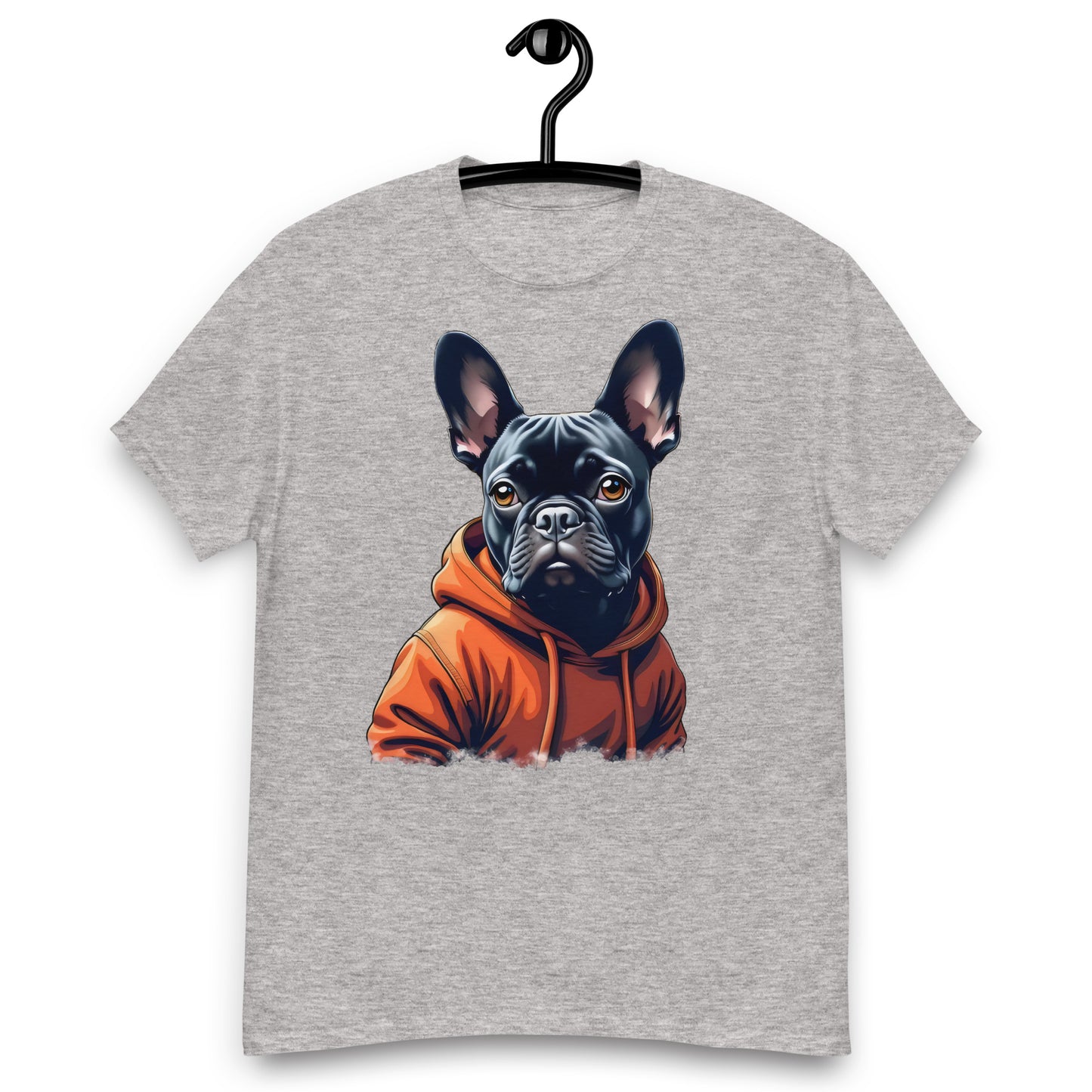 Unisex Black French bulldog classic tee