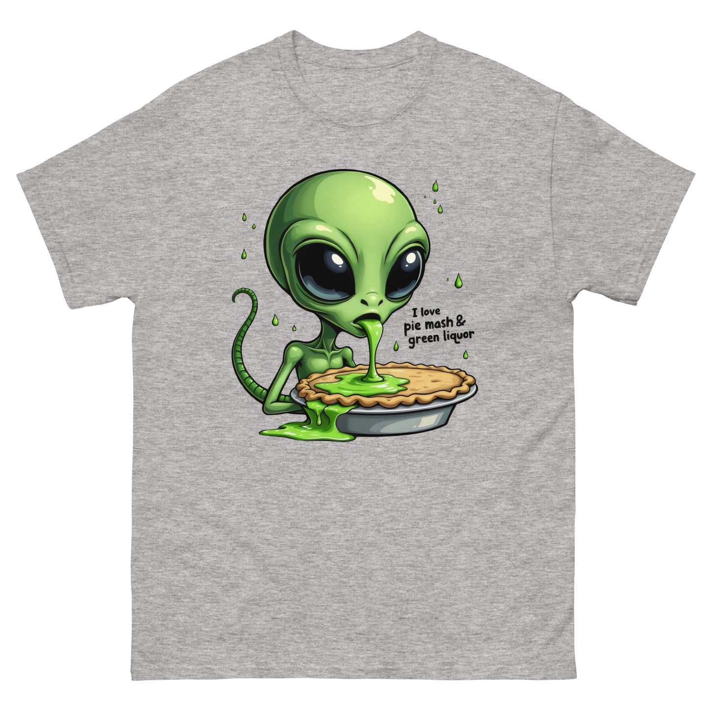 Unisex  Pie and liquor aliens classic tee