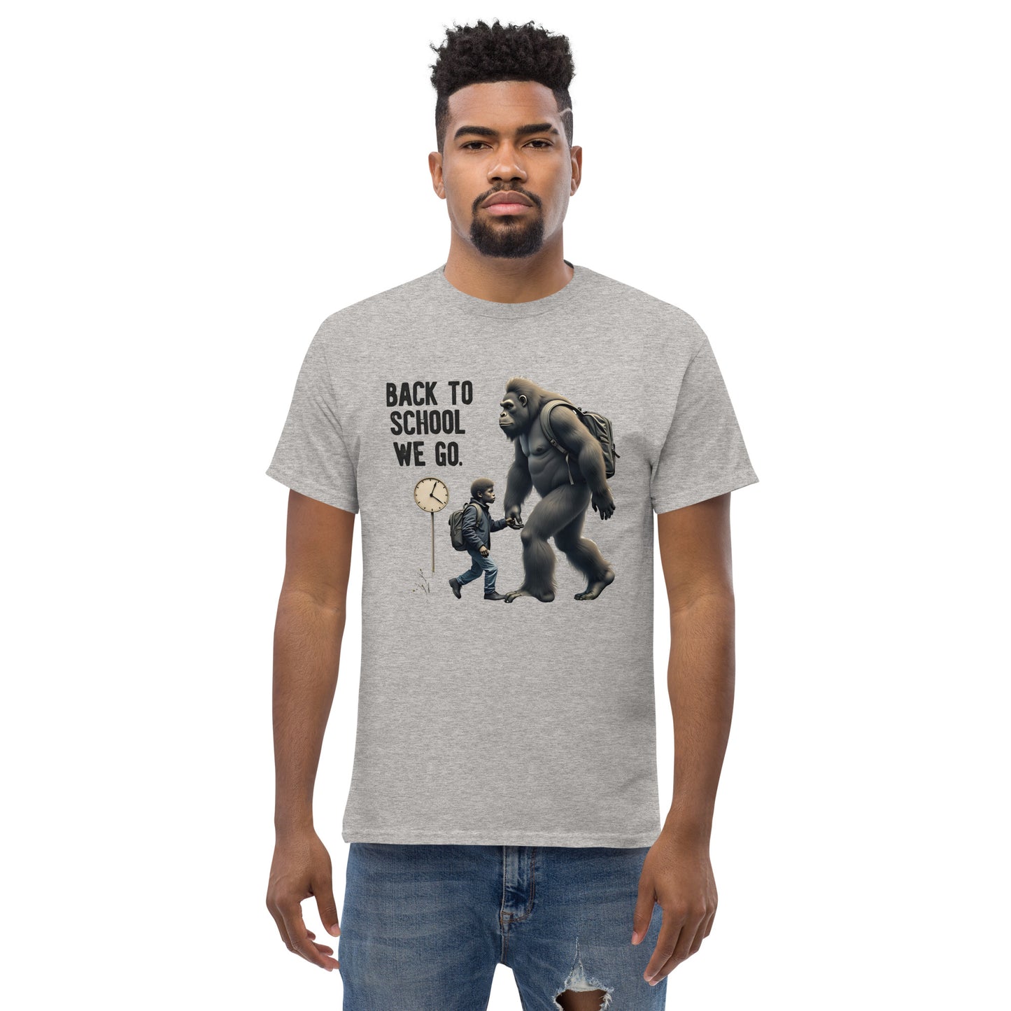 Unisex Back to school we go classic tee