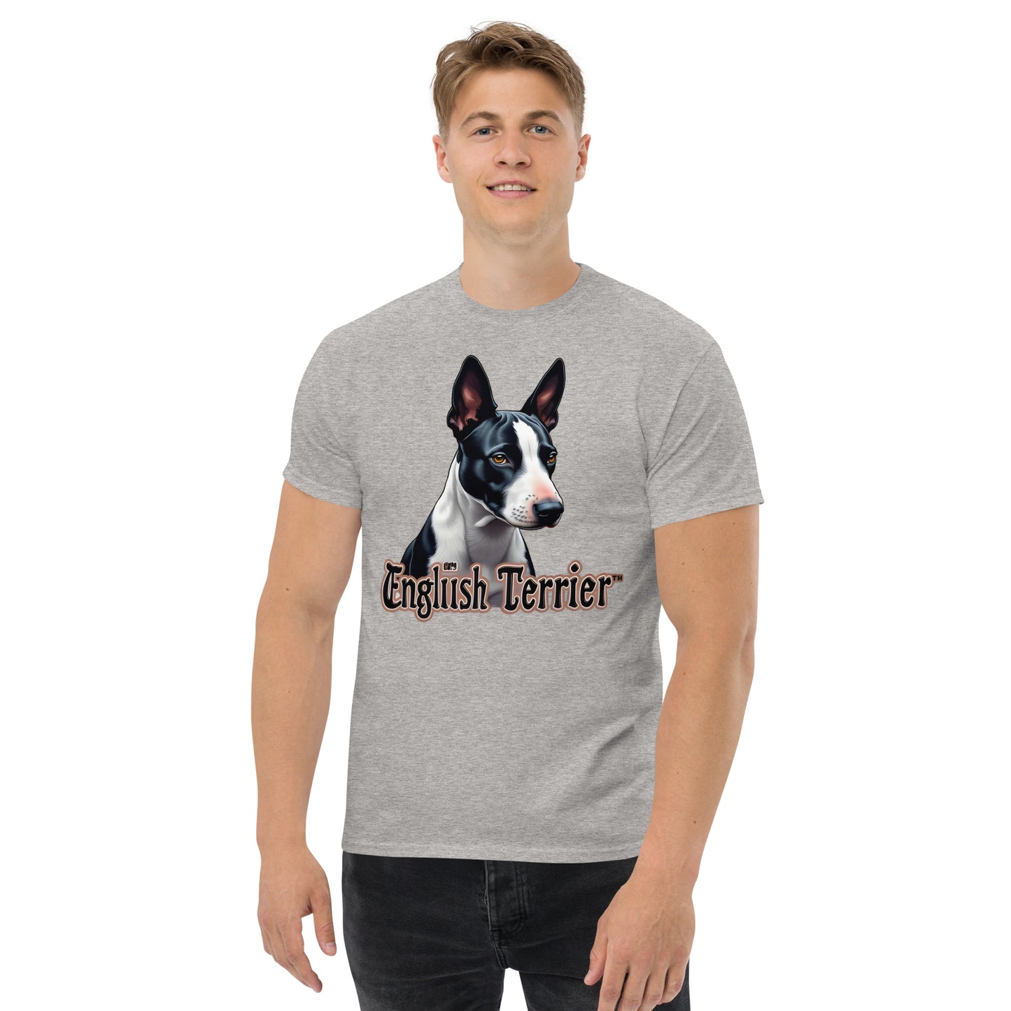 Men's English bull terrier classic tee