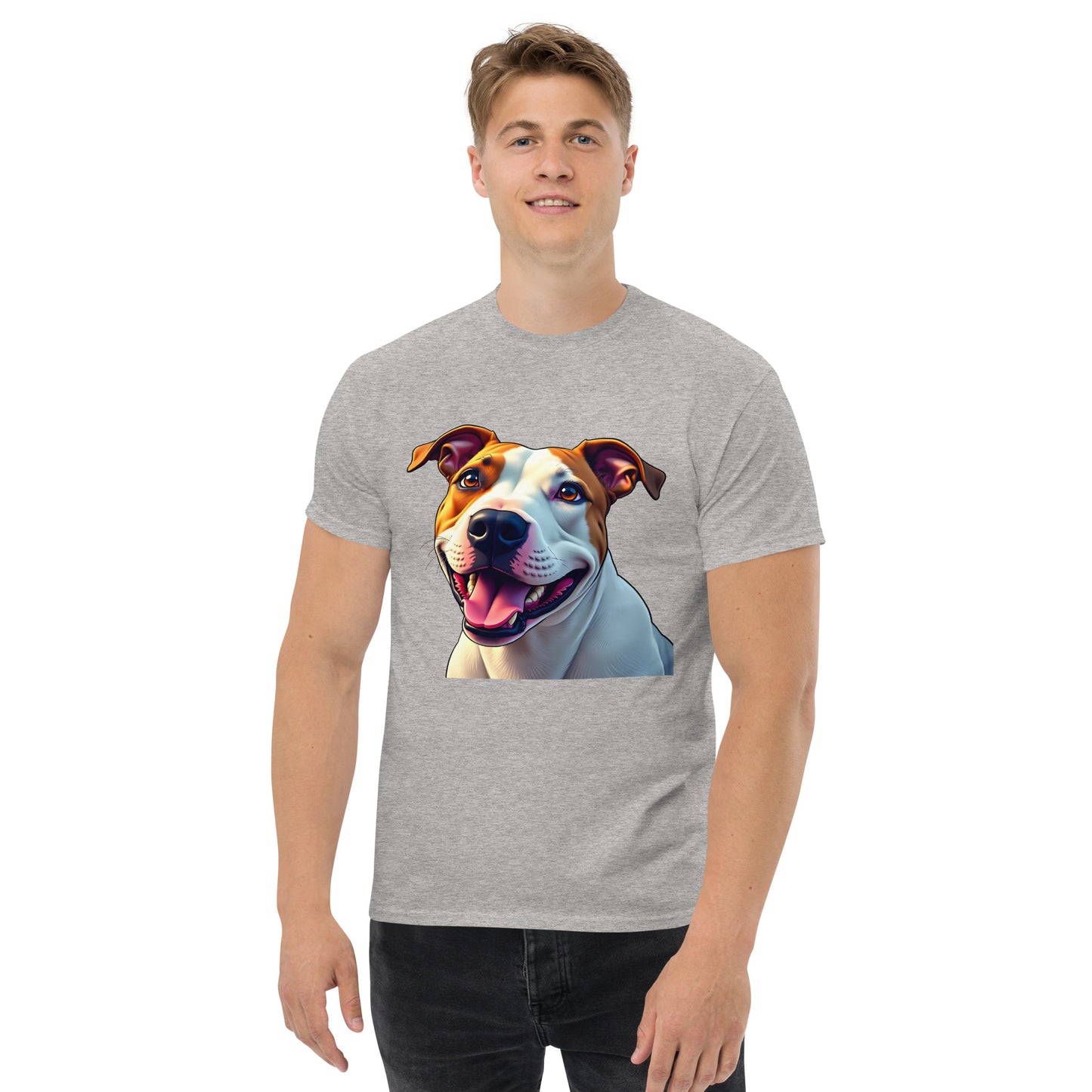 Unisex Bulldog Terrier puppy eyes classic tee