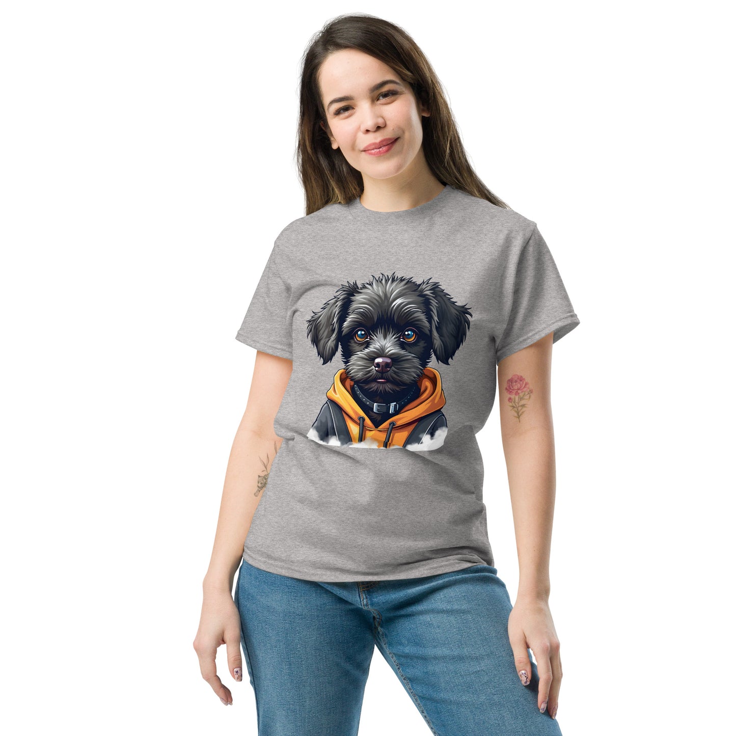 Unisex Cockapoo with hoodie  classic tee
