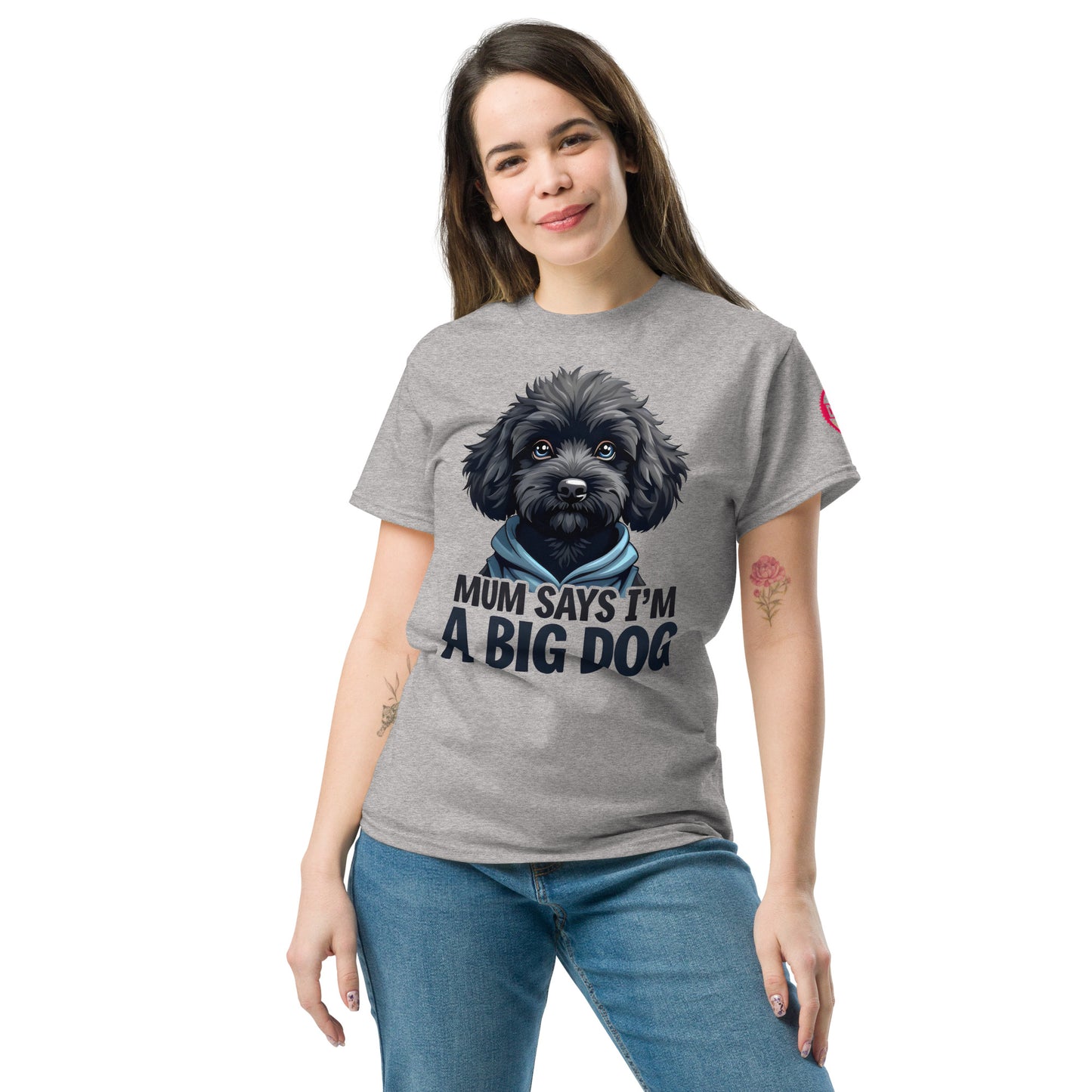 Unisex Cockapoo dog with classic tee